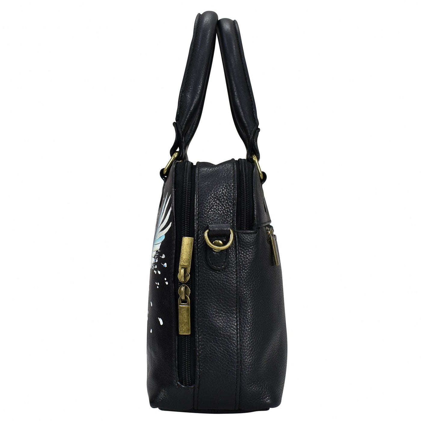 Double Zip Organizer Satchel