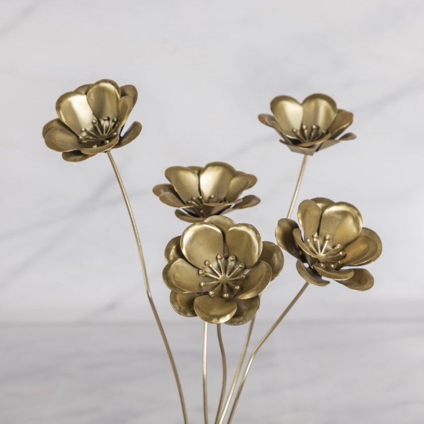 Poppies Botanical Stem