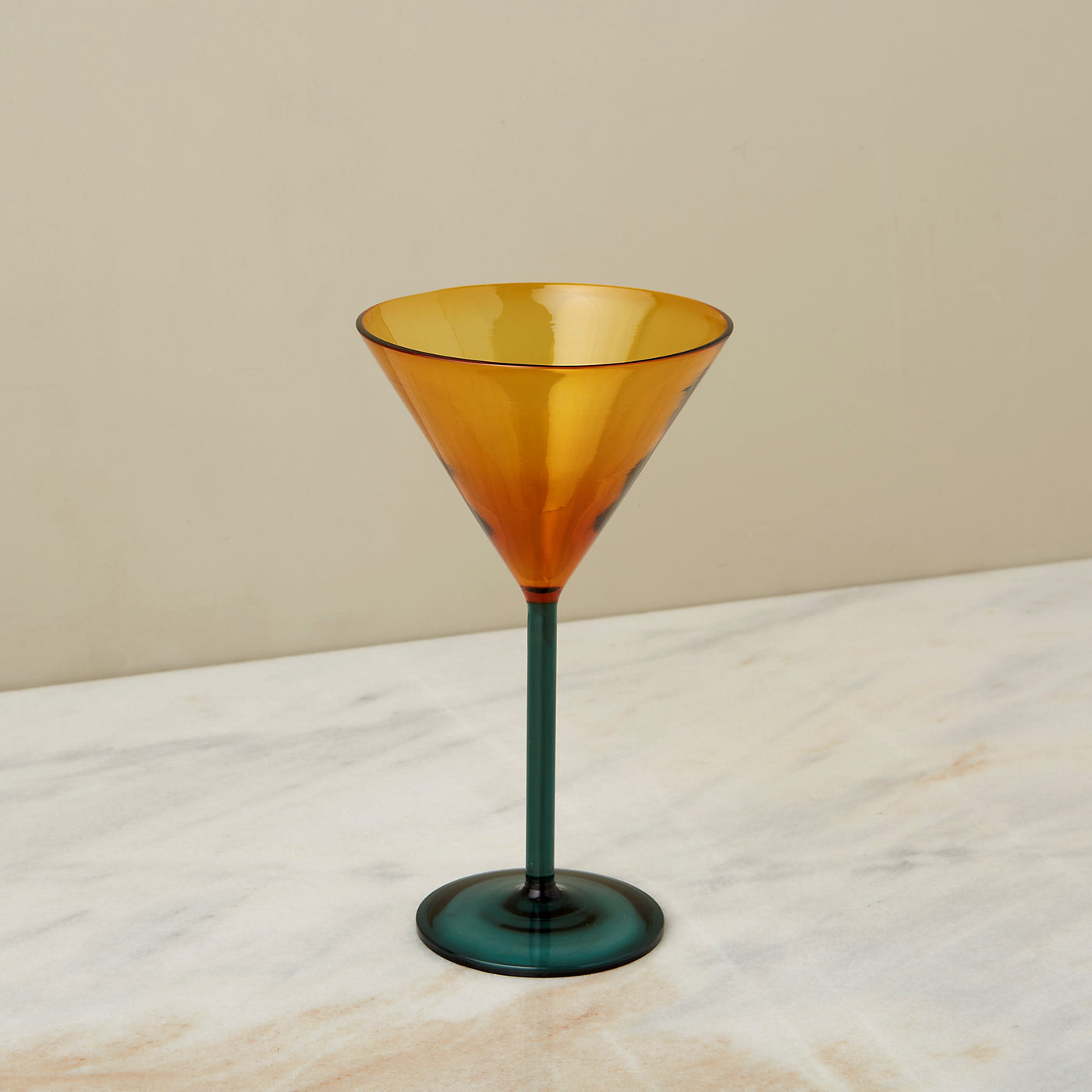 Jewel-Toned Martini Glass