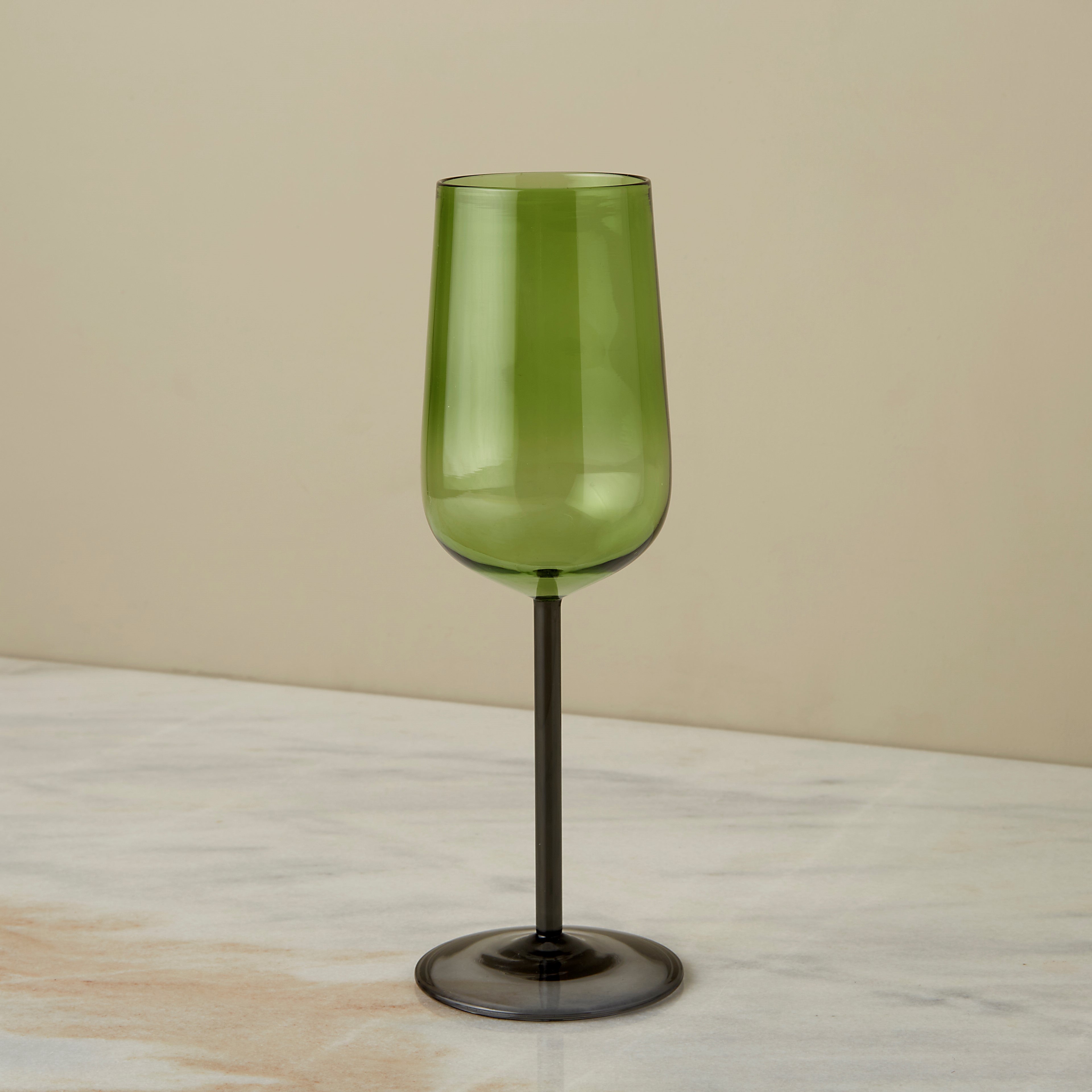 Jewel-Toned Wine Glass