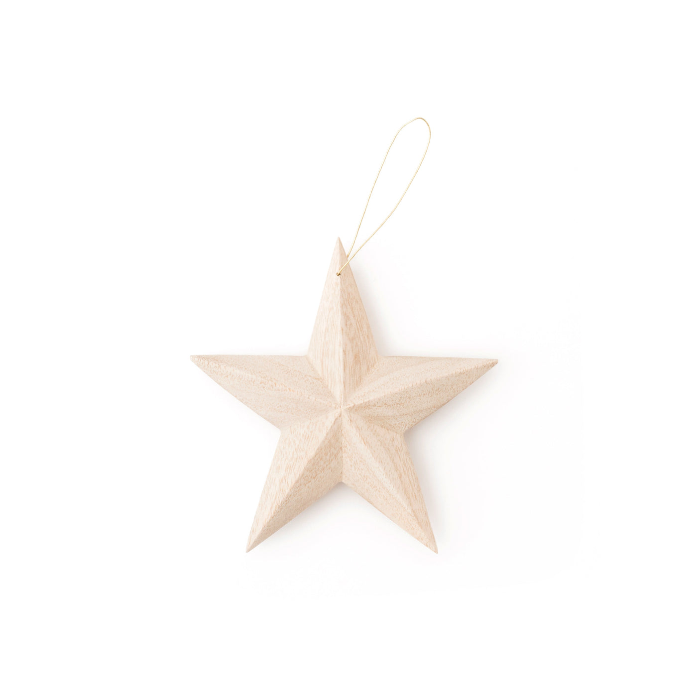 Handcrafted Wooden Star Ornament