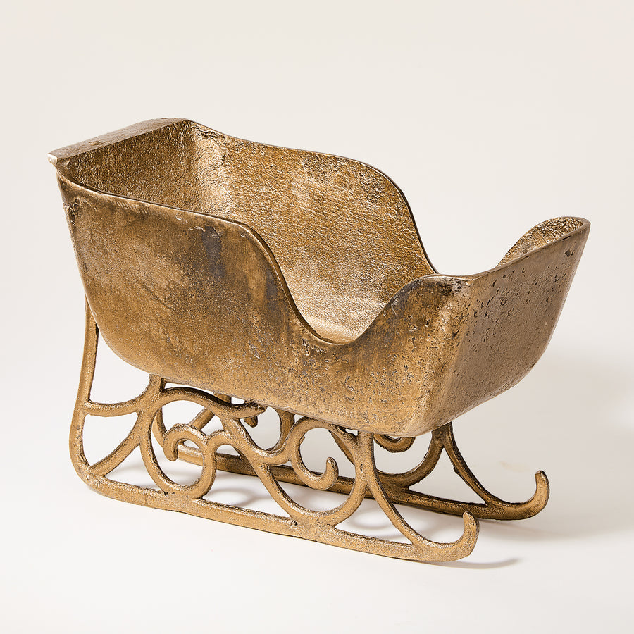 Santa's Vintage-Style Sleigh Planter (Preorder)