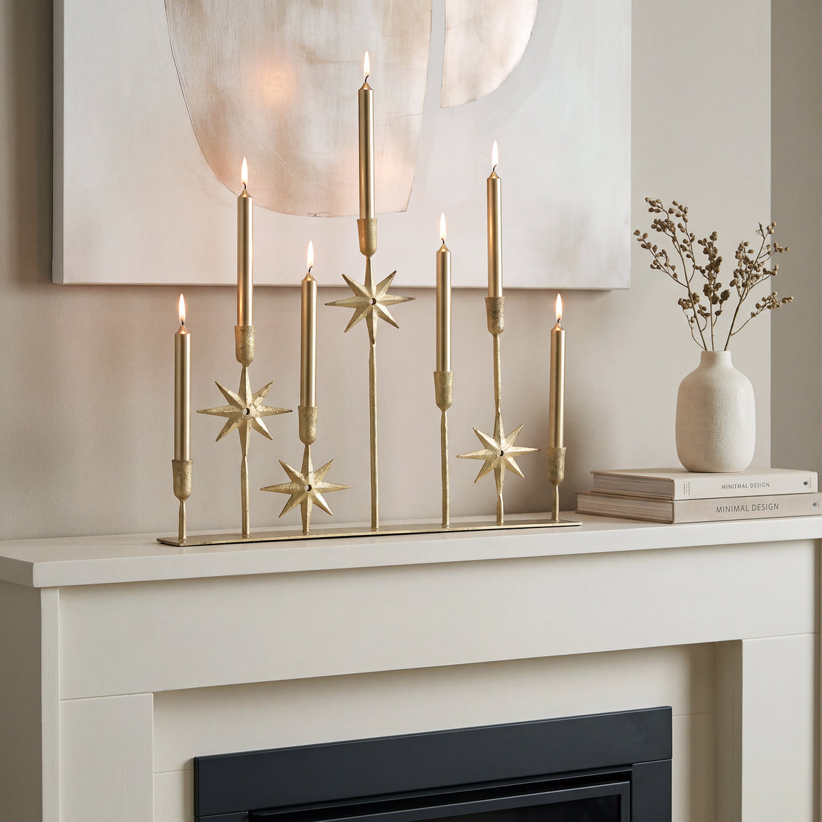 Starry Night Taper Candle Display (Preorder)