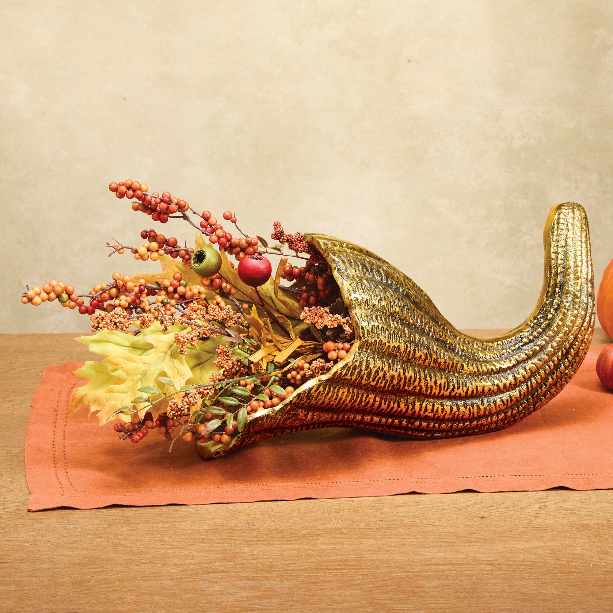 Thanksgiving Cornucopia Centerpiece (Preorder)