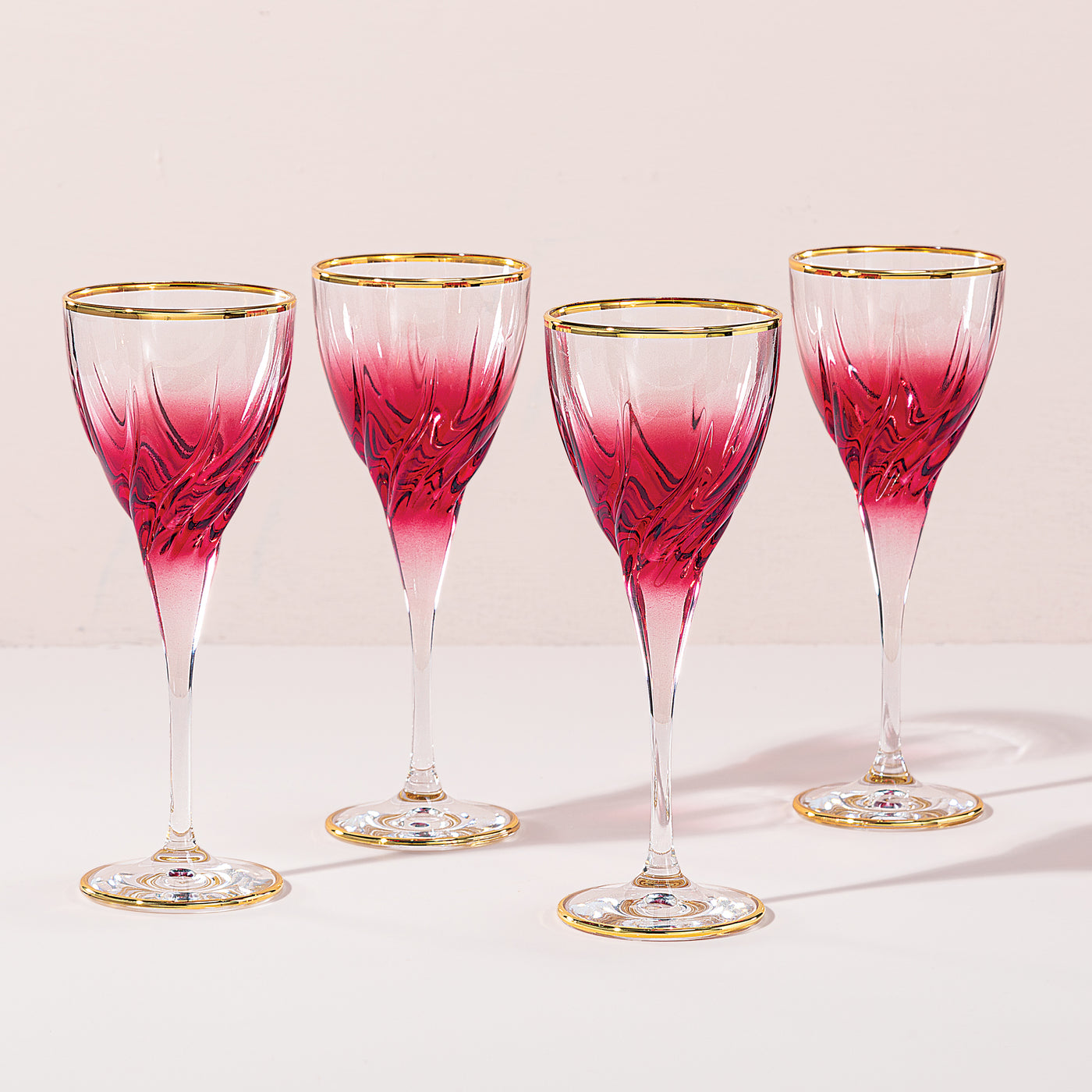 Bourdeaux Wine Glasses Set Of 4