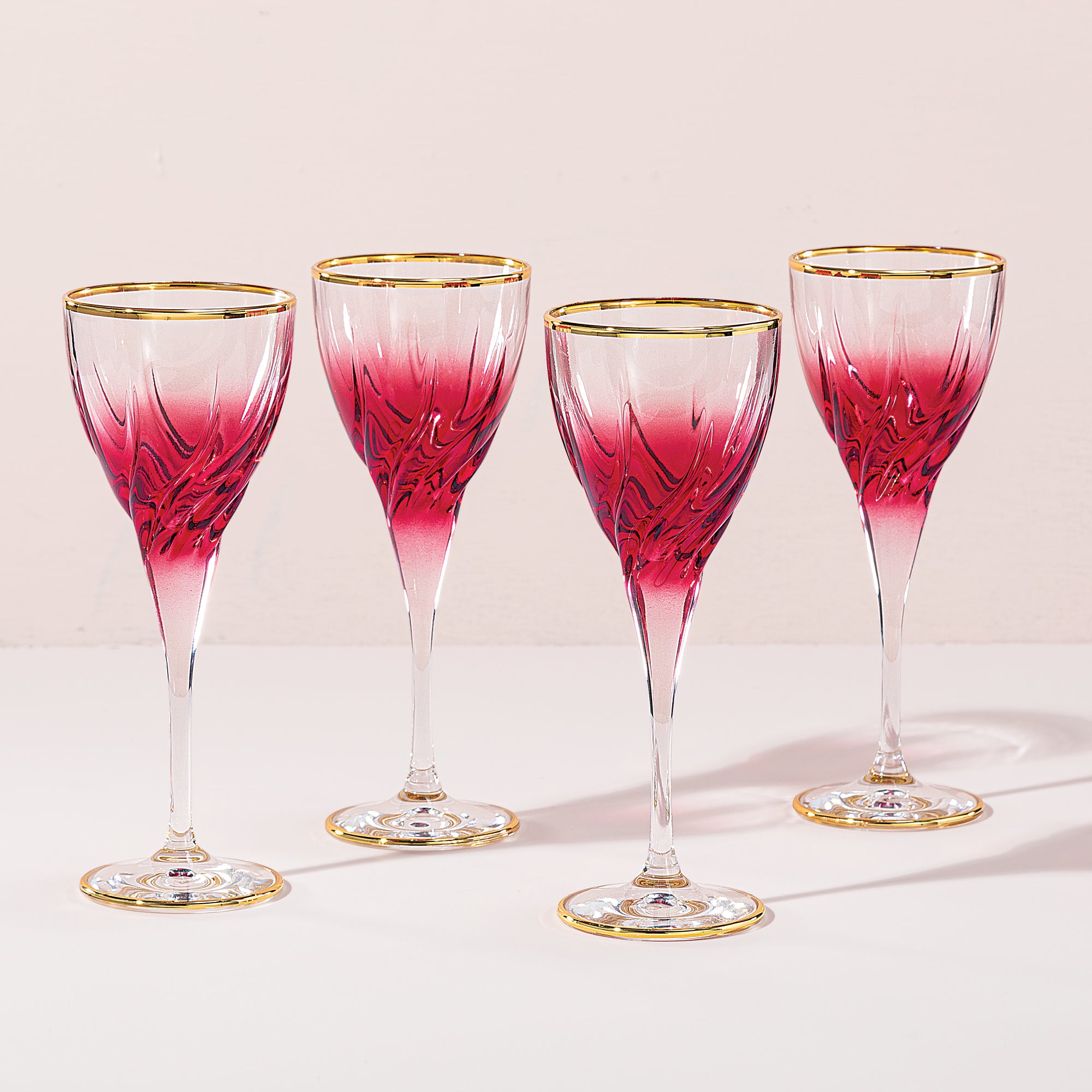 Bourdeaux Wine Glasses Set Of 4