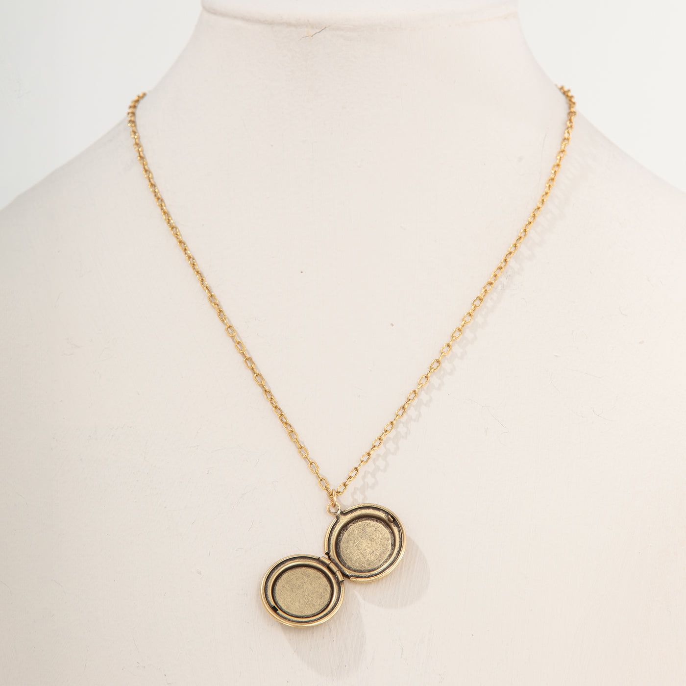 Starry Skies Enamel Locket Necklace (Preorder)
