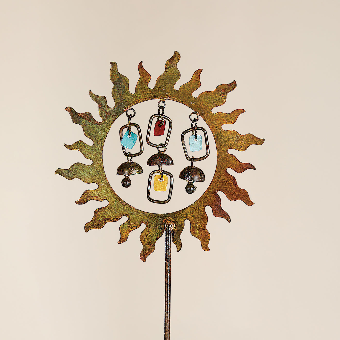 Hand-Cut Sunshine Garden Stake