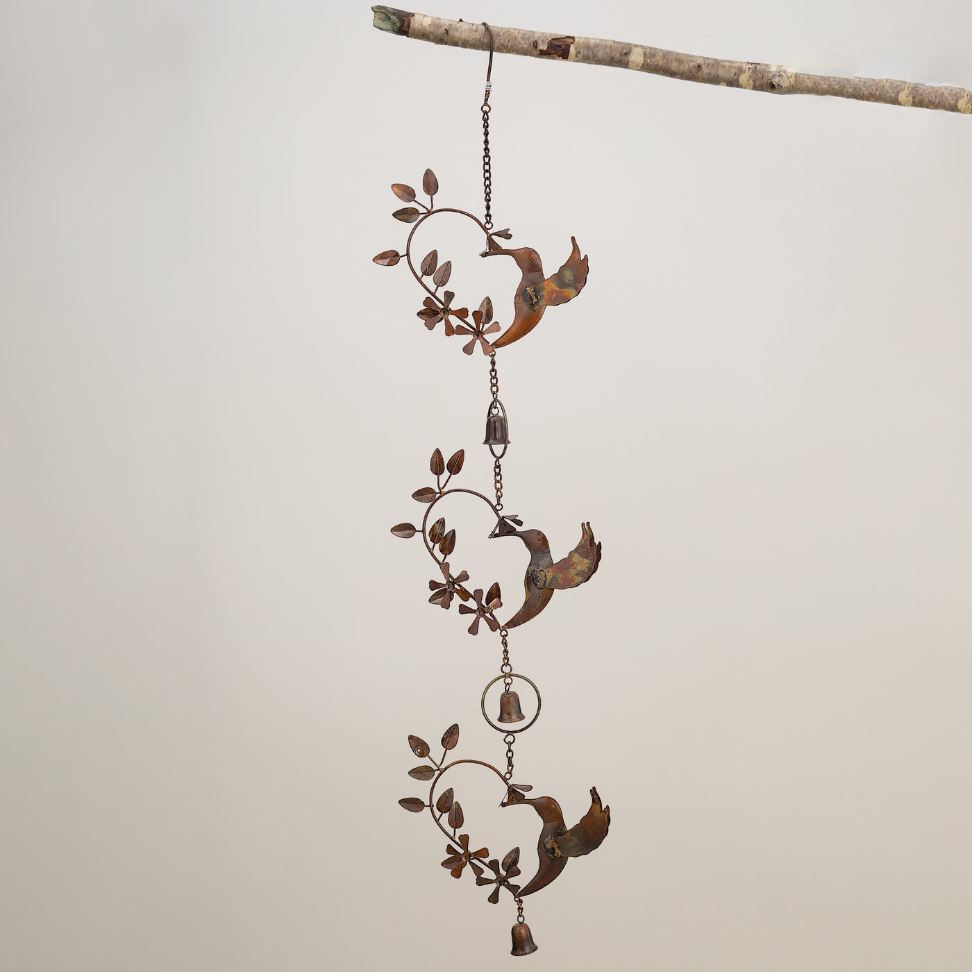 Hummingbirds & Hearts Wind Chime (Preorder)