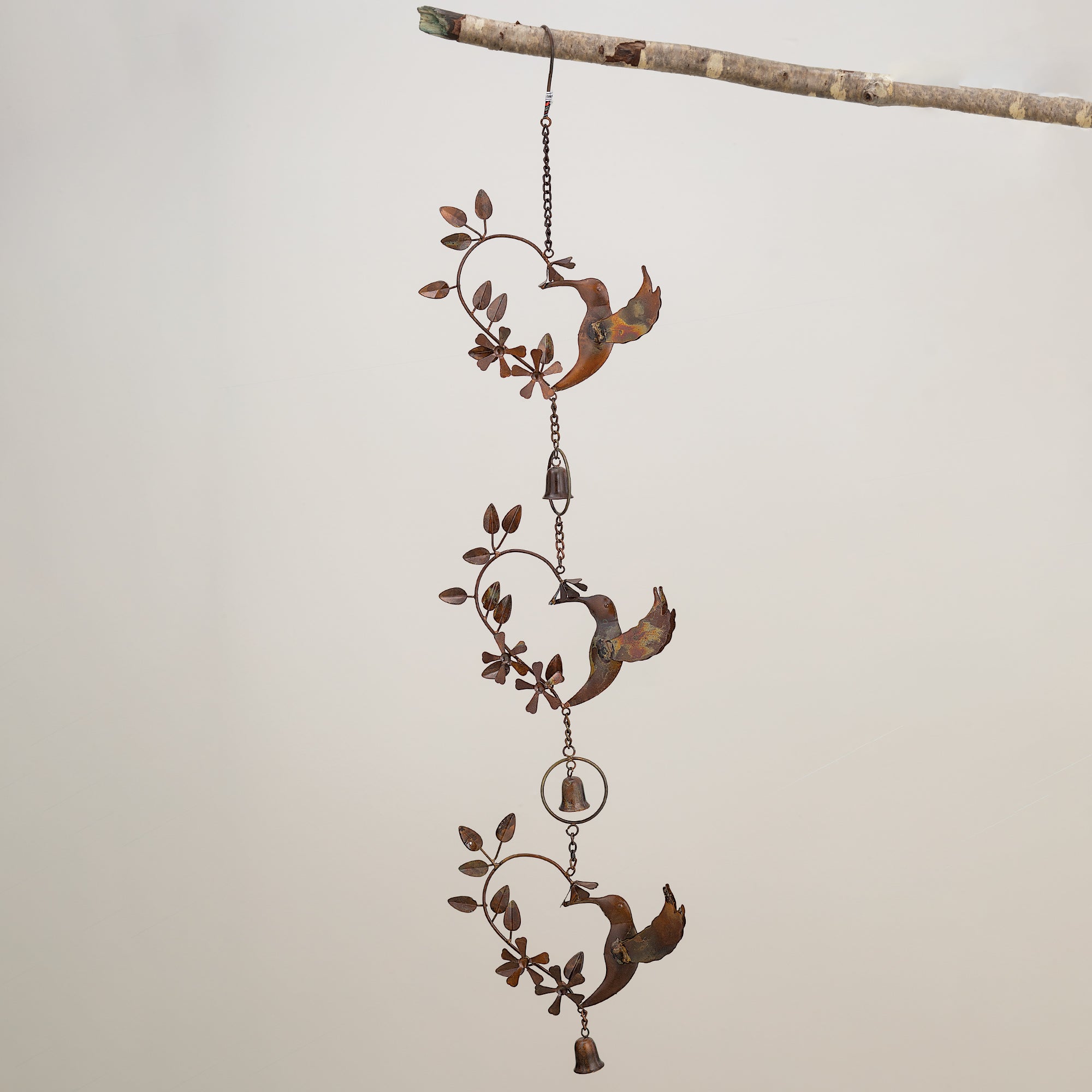Hummingbirds & Hearts Wind Chime (Preorder)