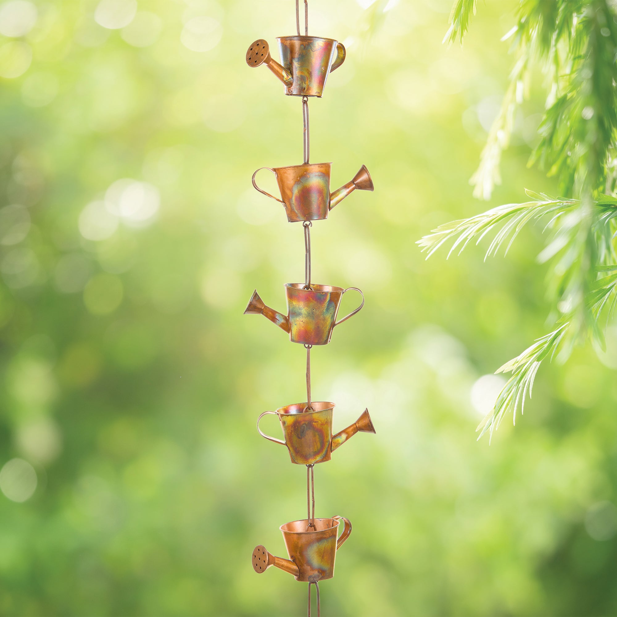 Watering Cans Rain Chain
