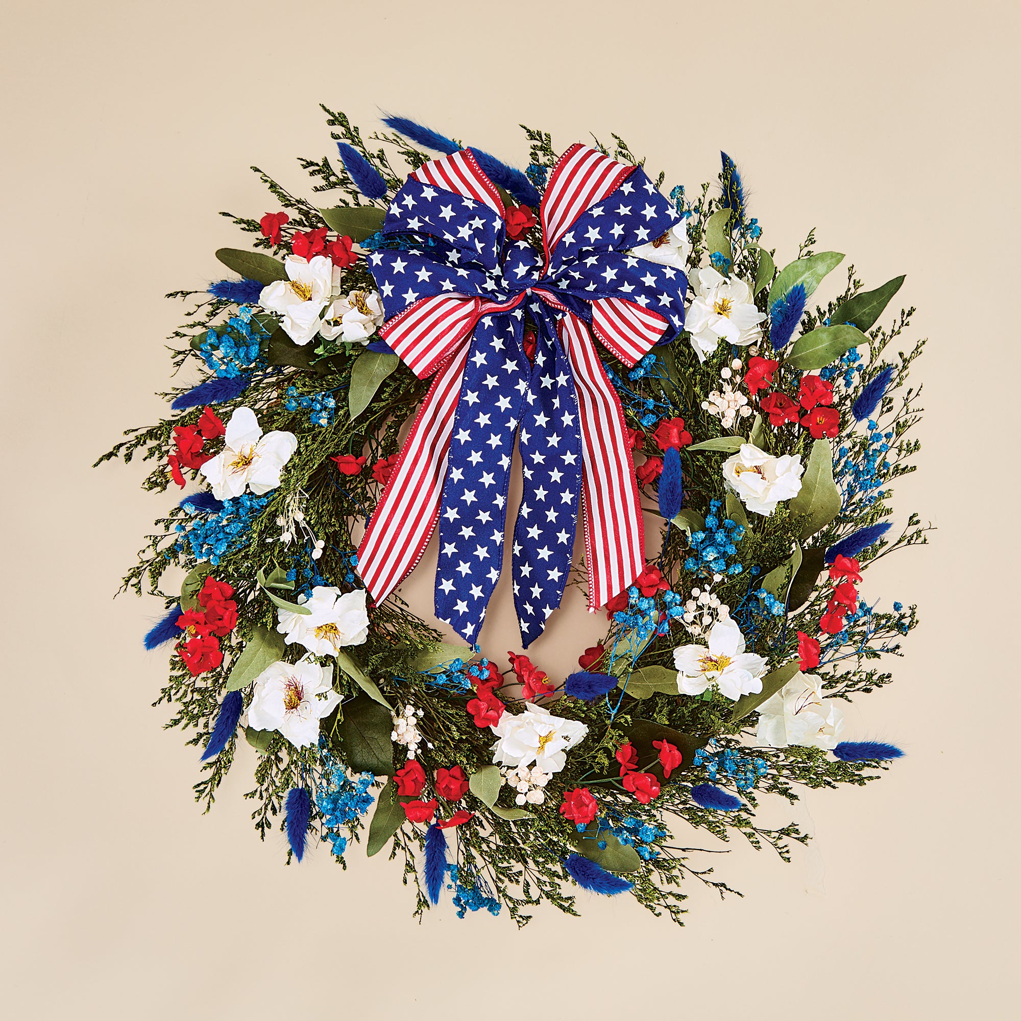 Pretty Patriotic Wreath