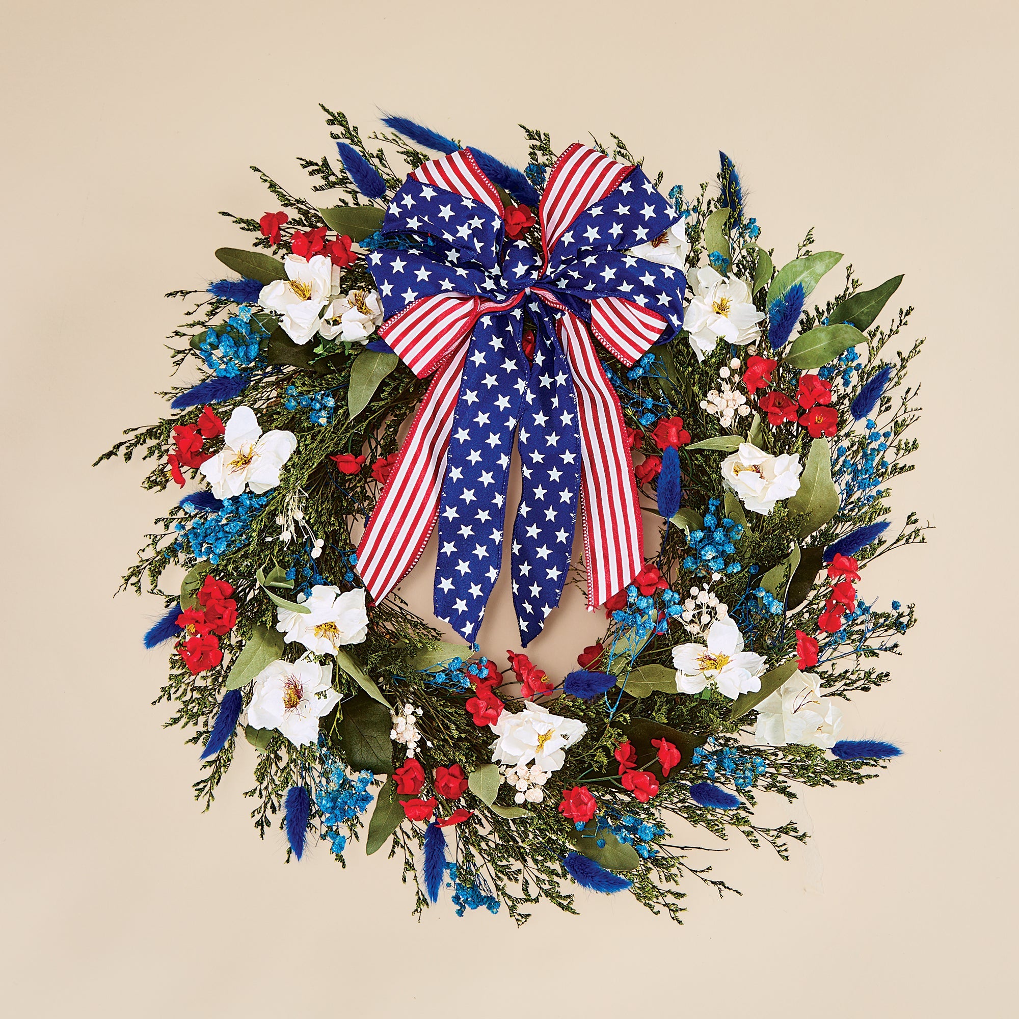 Pretty Patriotic Wreath