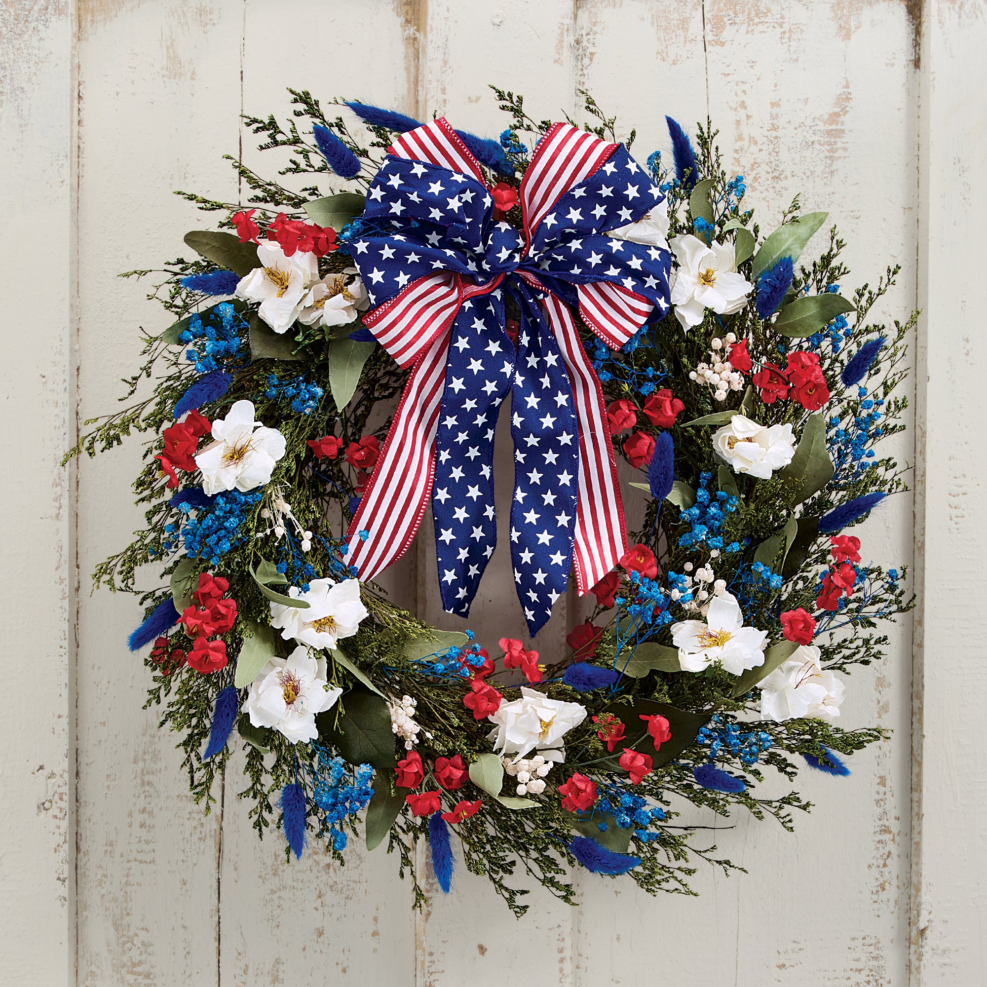 Pretty Patriotic Wreath