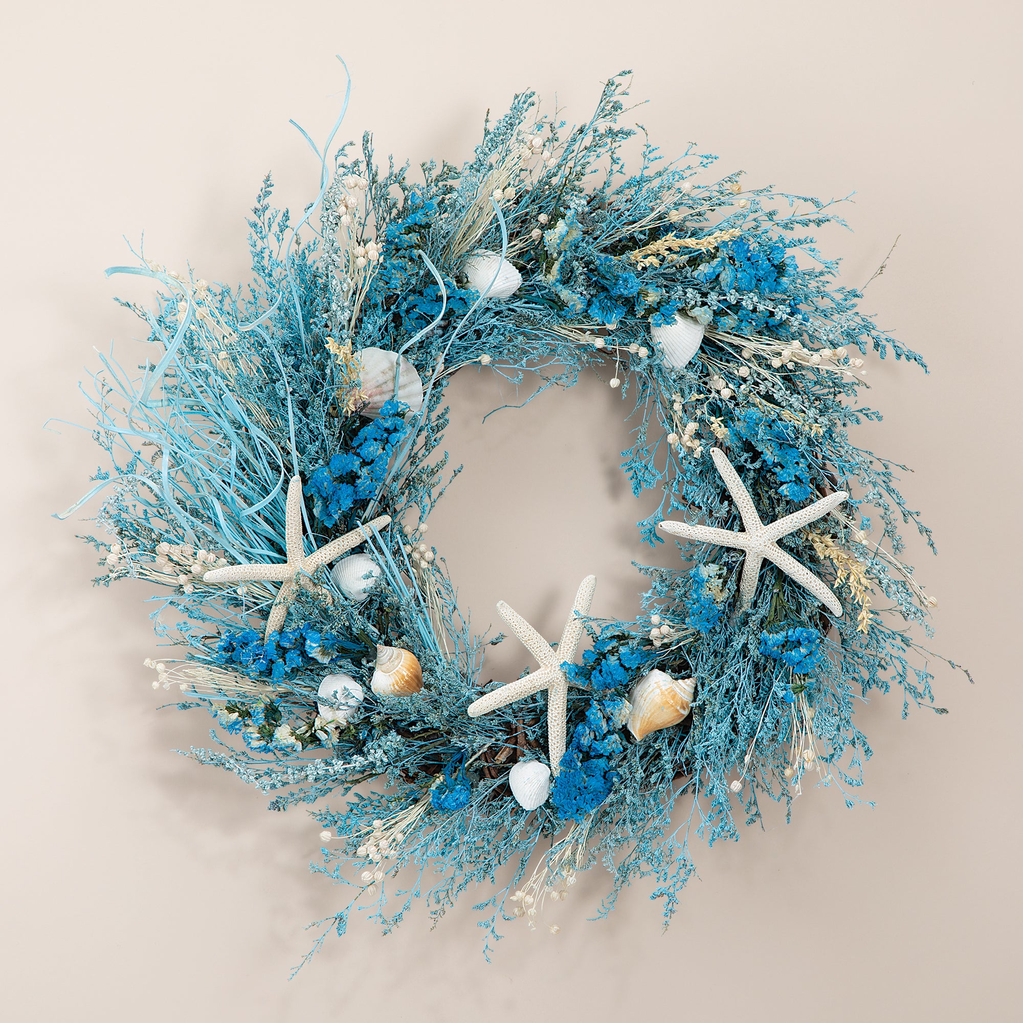 Seashells & Starfish Wreath