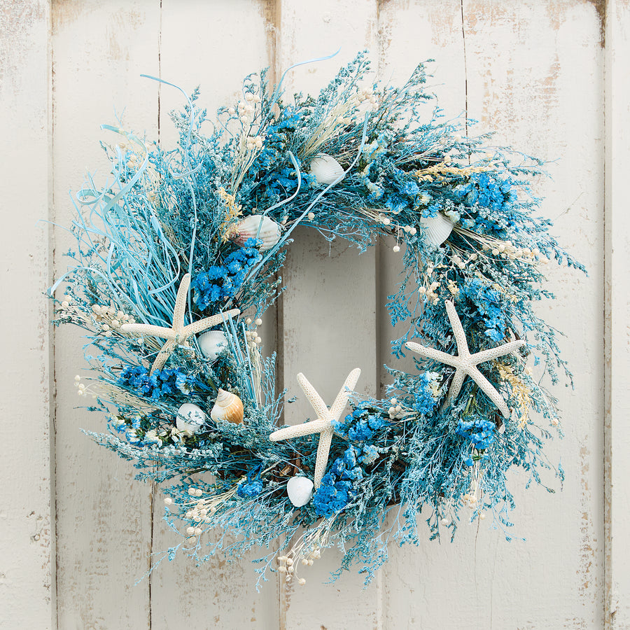 Seashells & Starfish Wreath