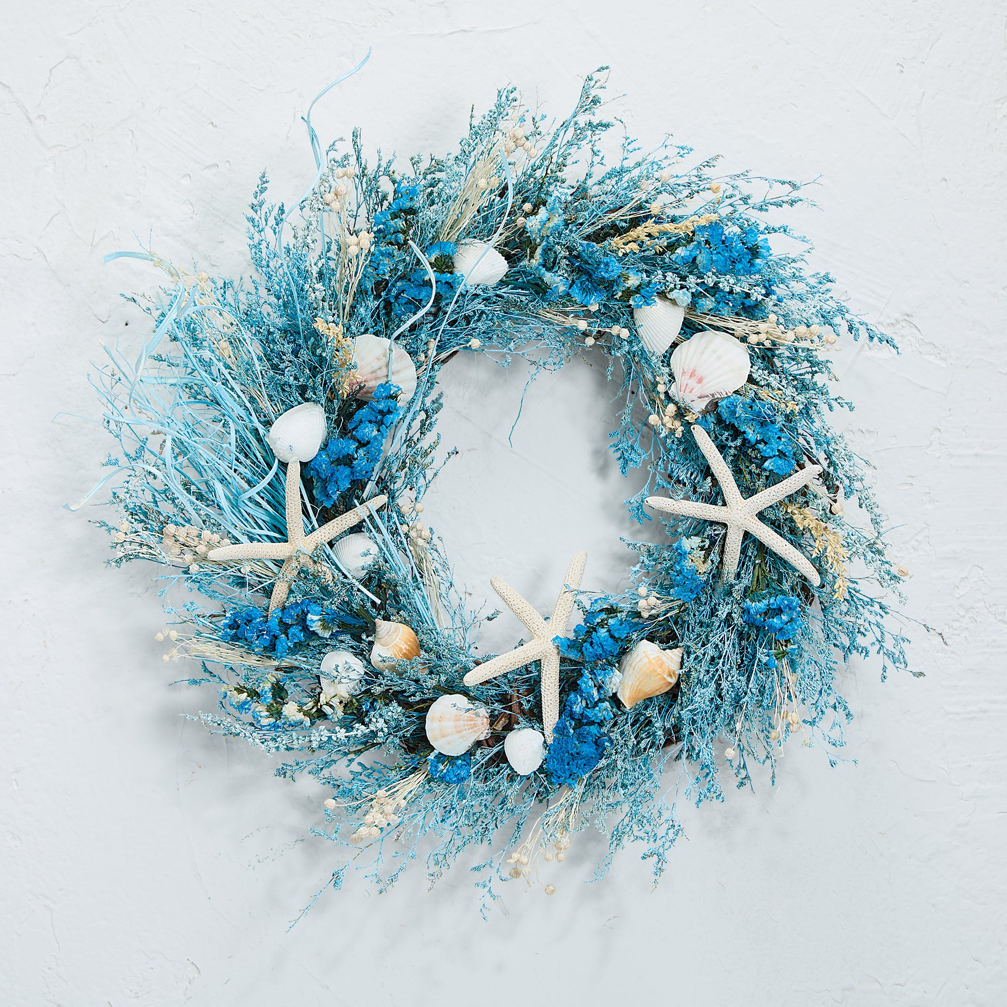 Seashells & Starfish Wreath