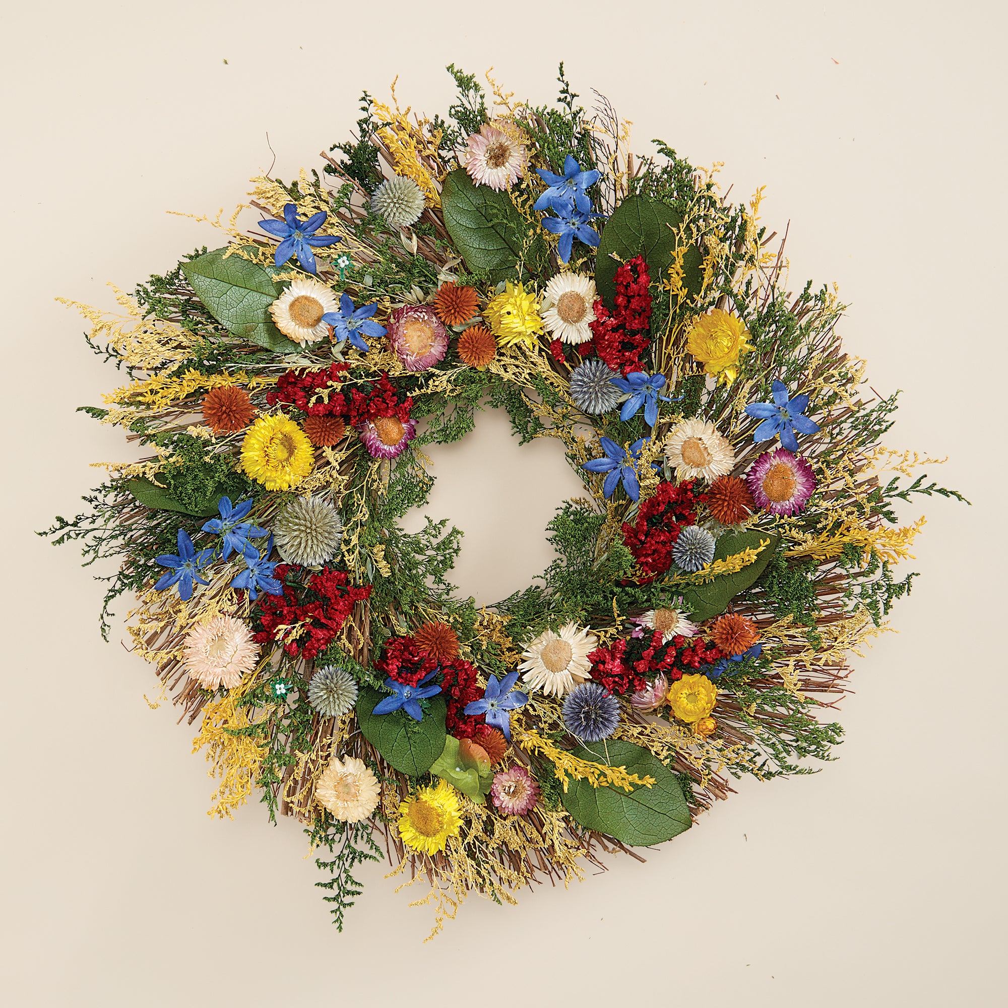 Brilliant Blossoms Wreath