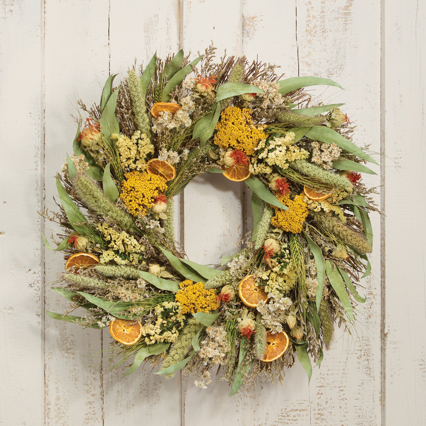 Citrus & Eucalyptus Wreath