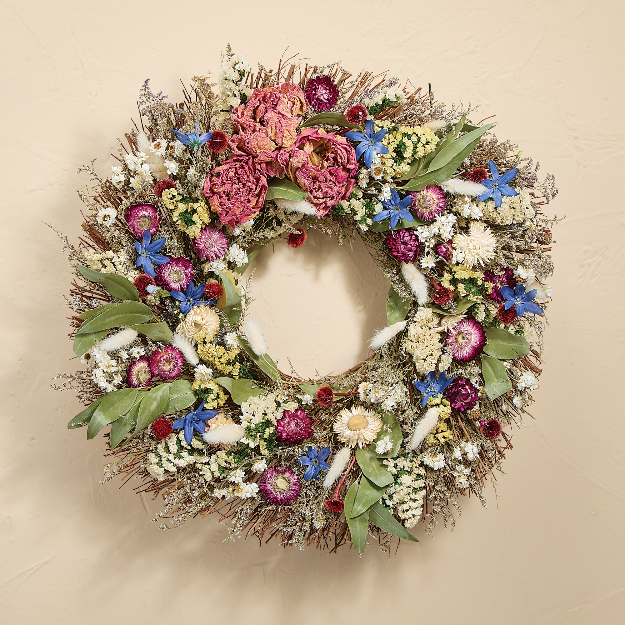 Pretty In Peonies Wreath