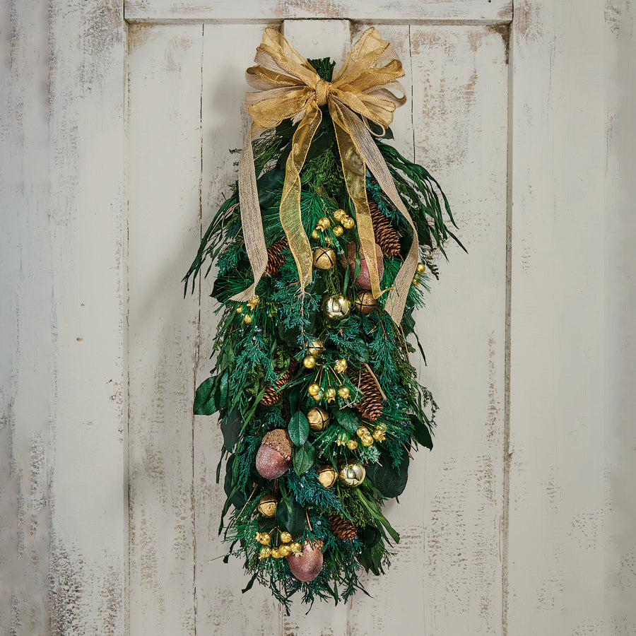 Juniper & Jingle Bells Swag