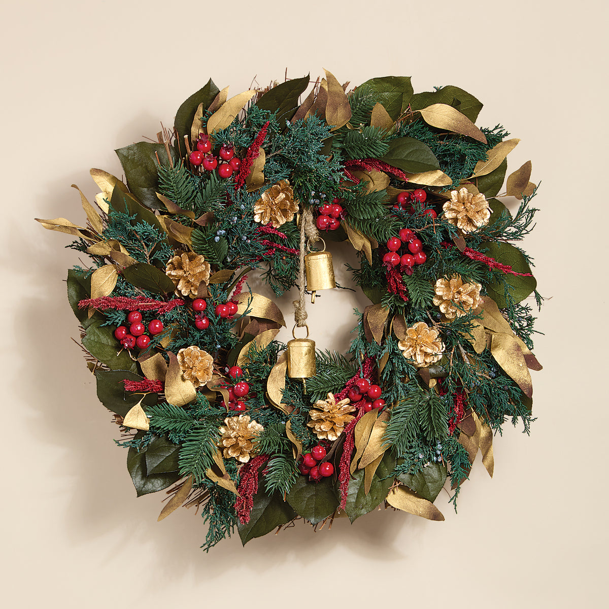 Sleigh Bells Ring Wreath