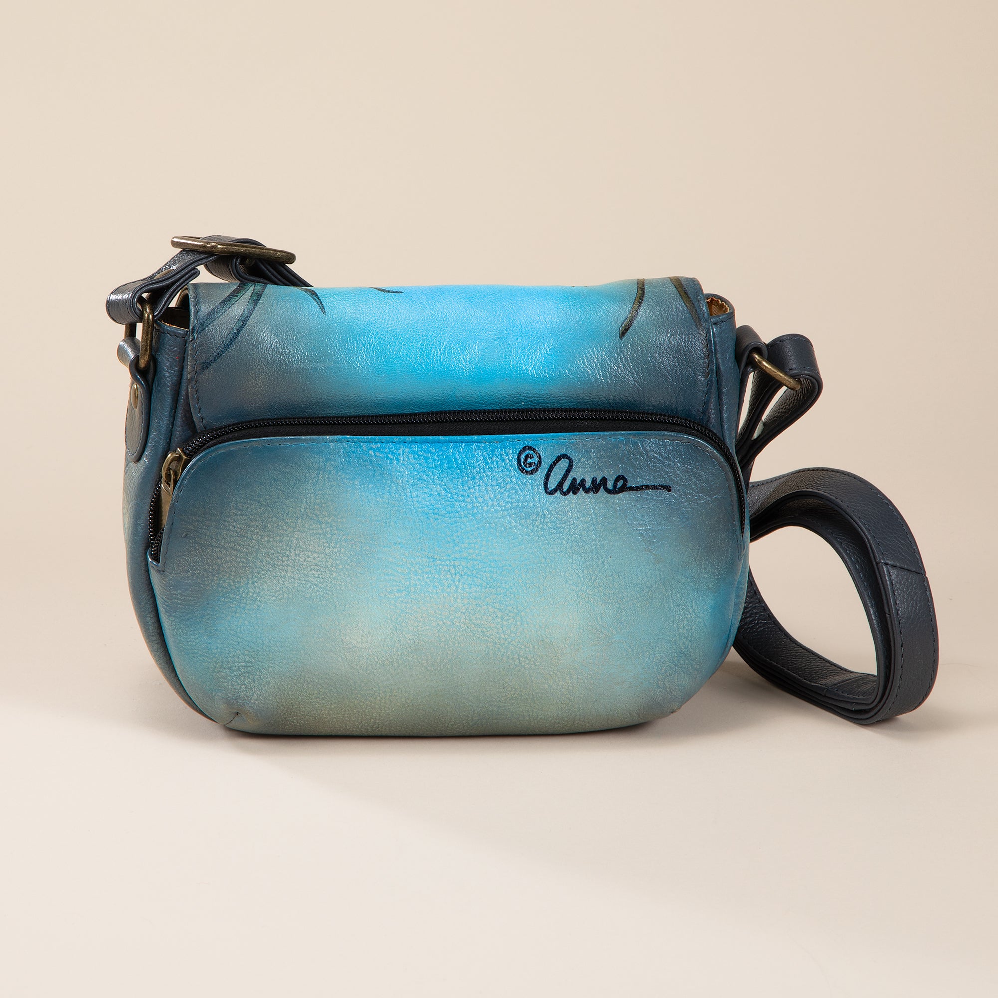 Hand-Painted Holiday Icons Crossbody