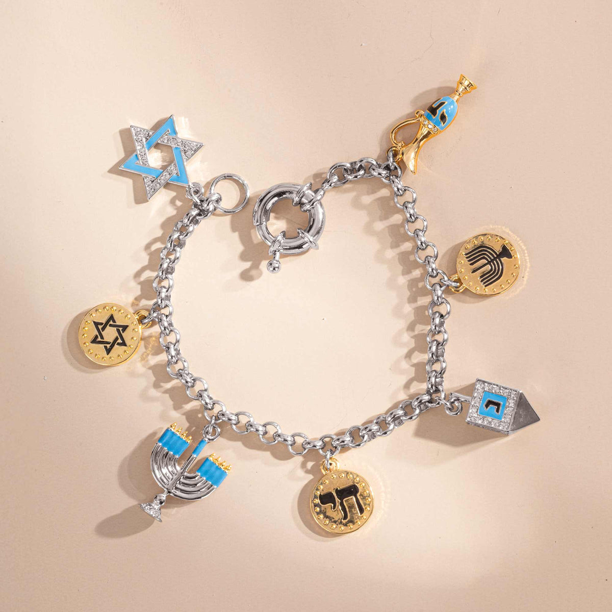 Judaic Charm Bracelet (Preorder)