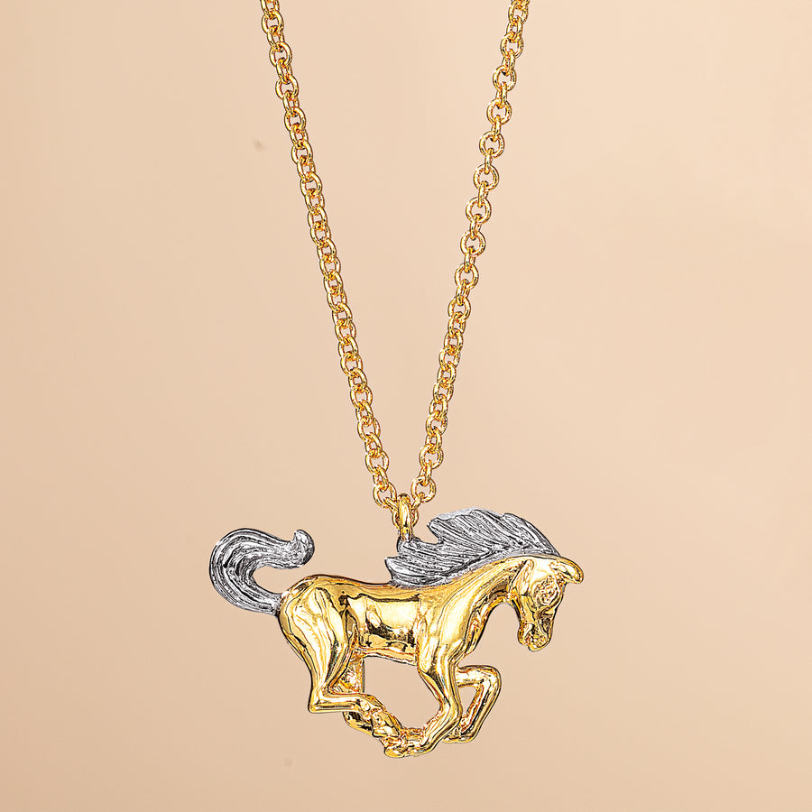 Equestrian Horse Necklace (Preorder)