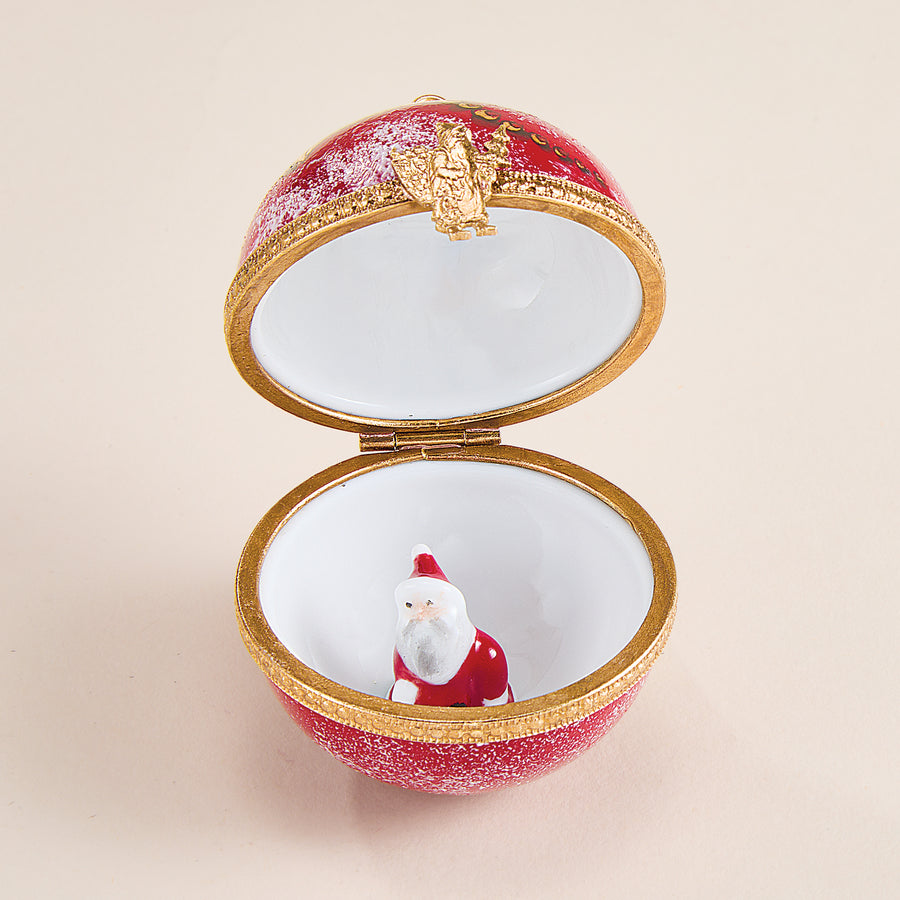 Limoges Porcelain Ornament Keepsake Box