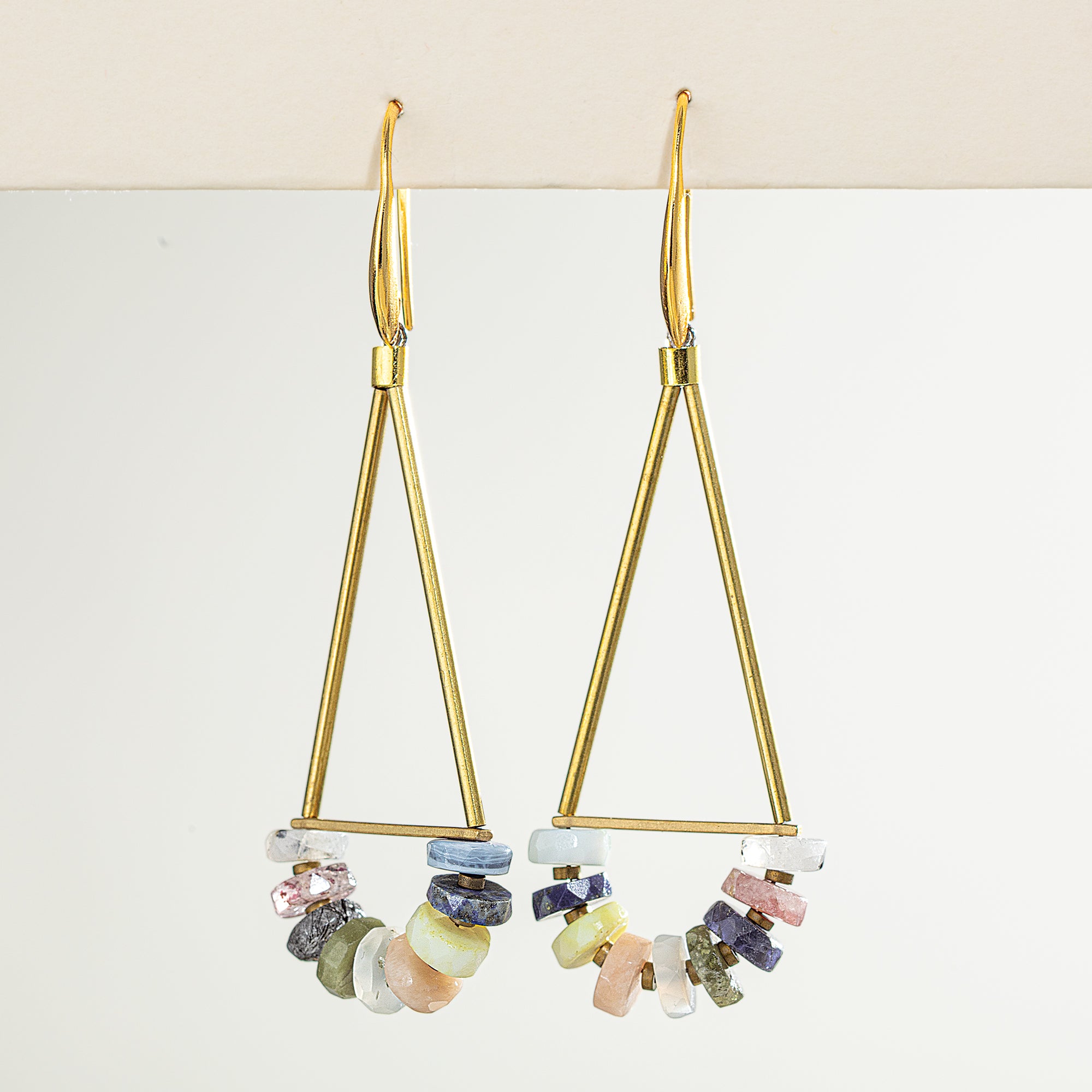 Written in Stones Long Earrings