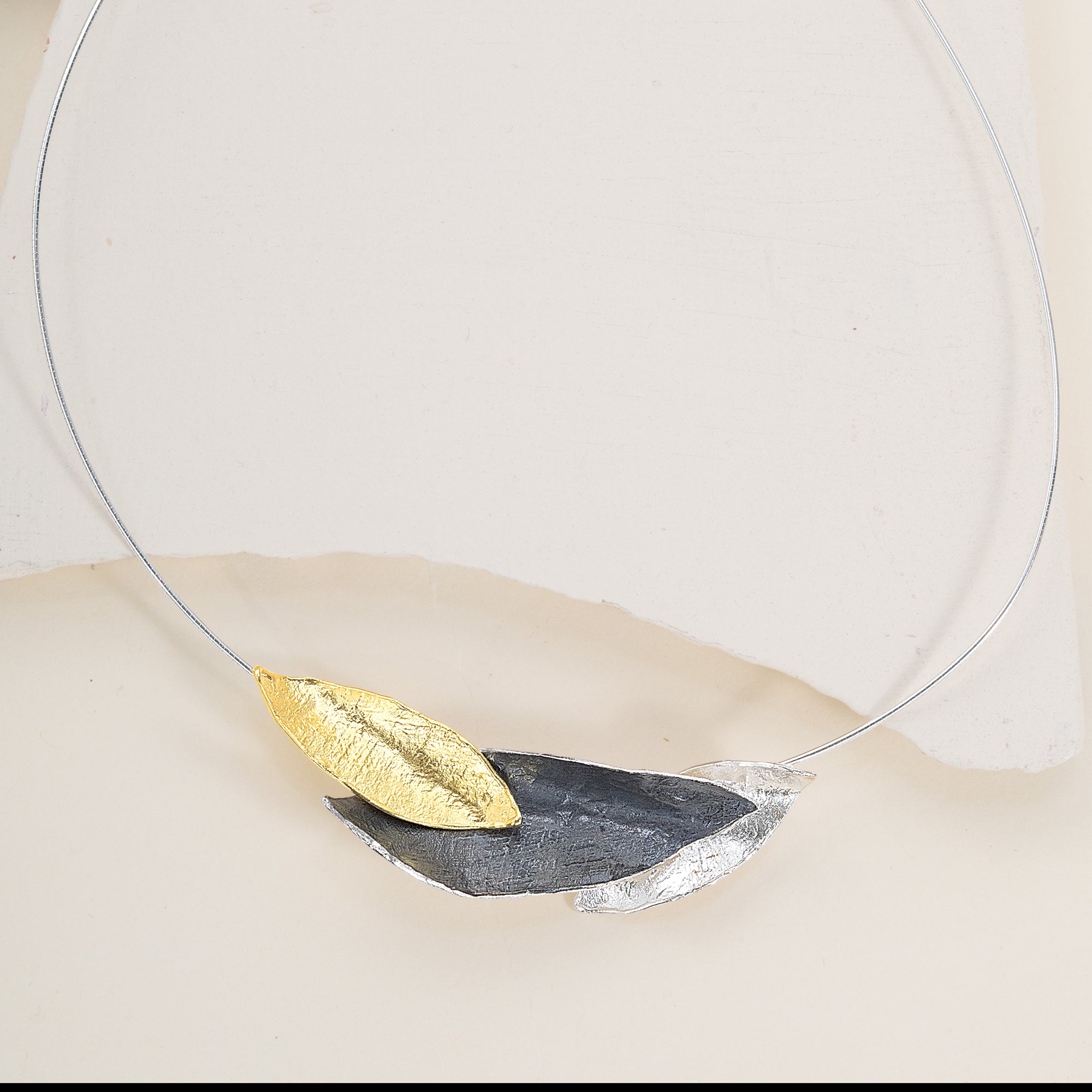 Twisted Leaves Necklace