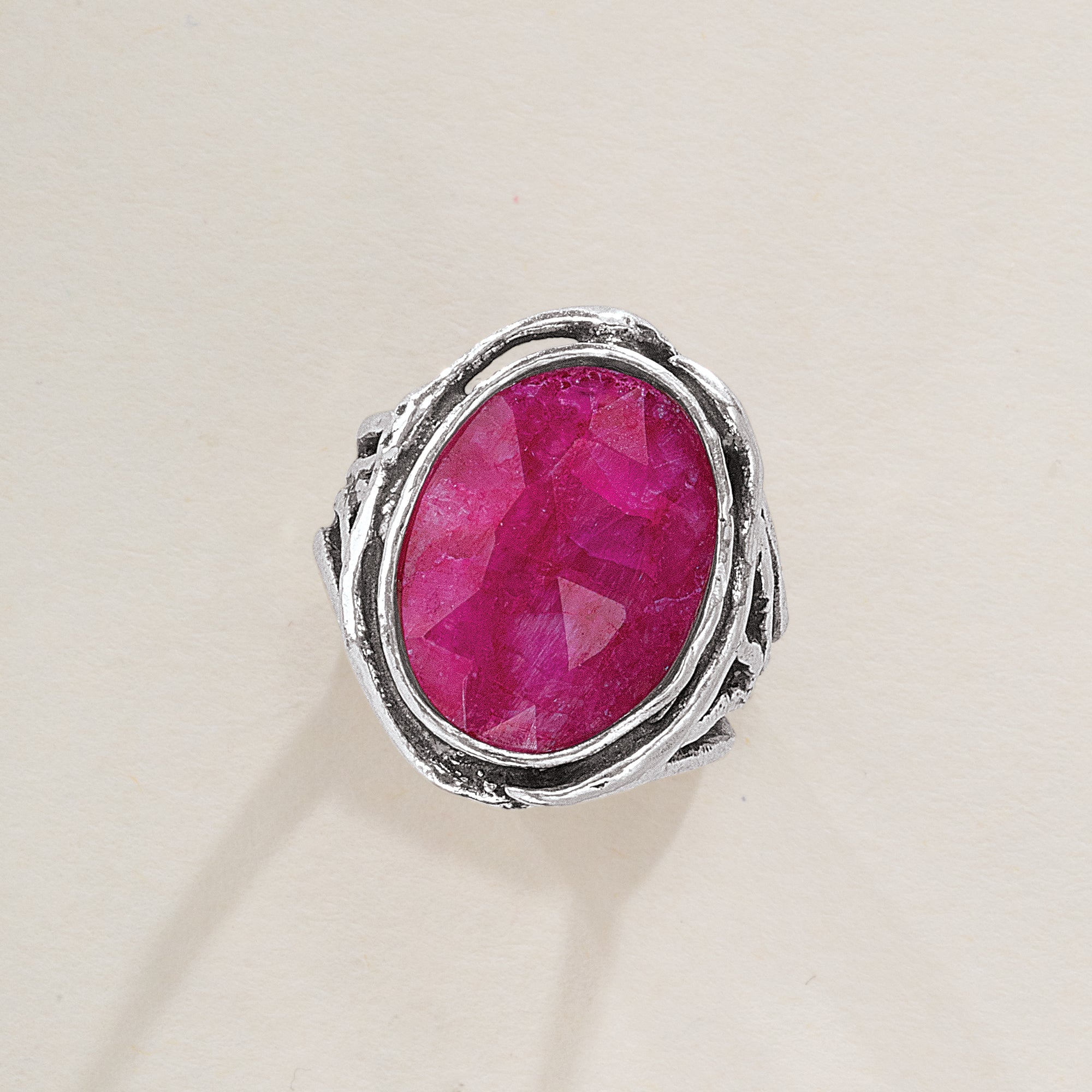 Radiant in Ruby Ring