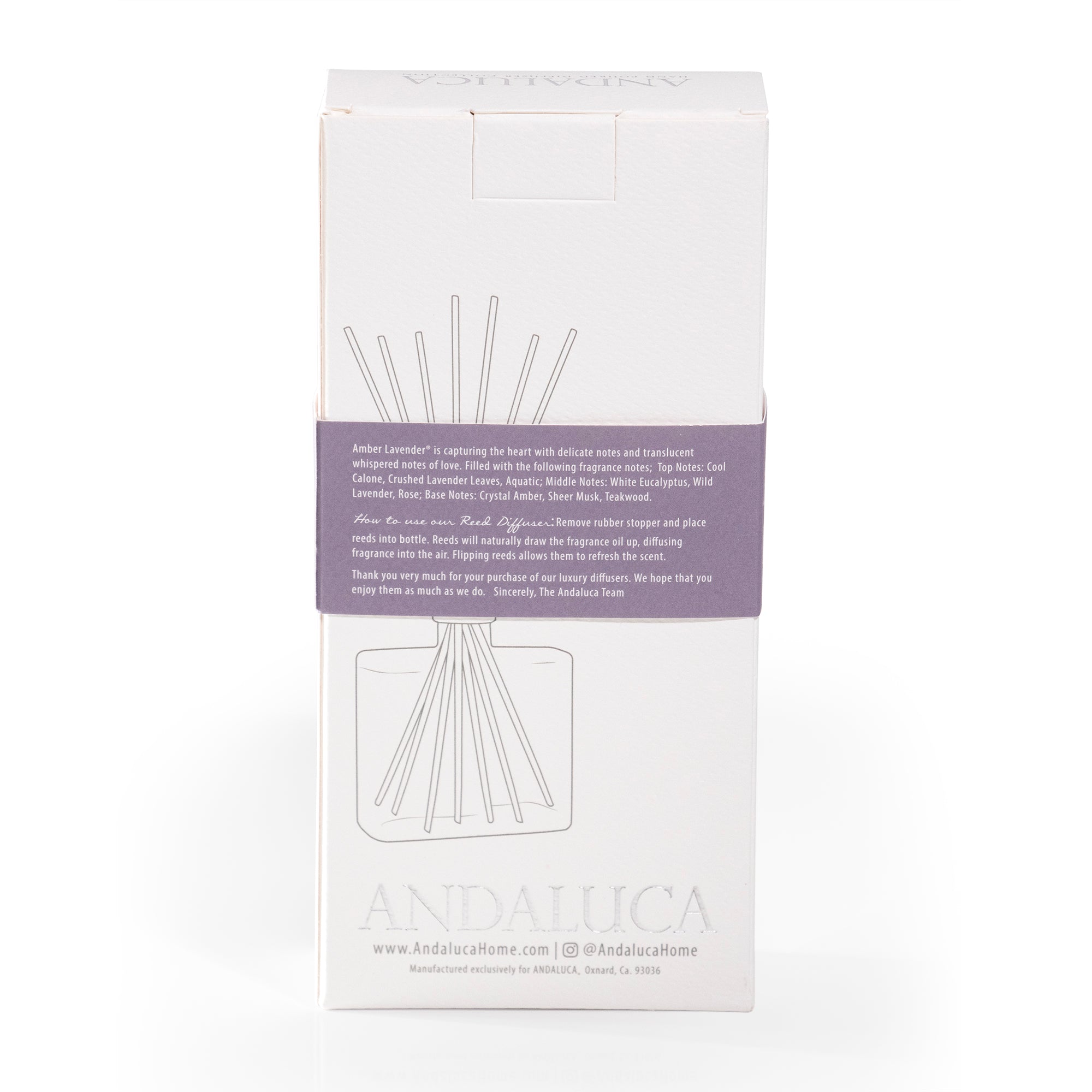 Amber Lavender Reed Diffuser