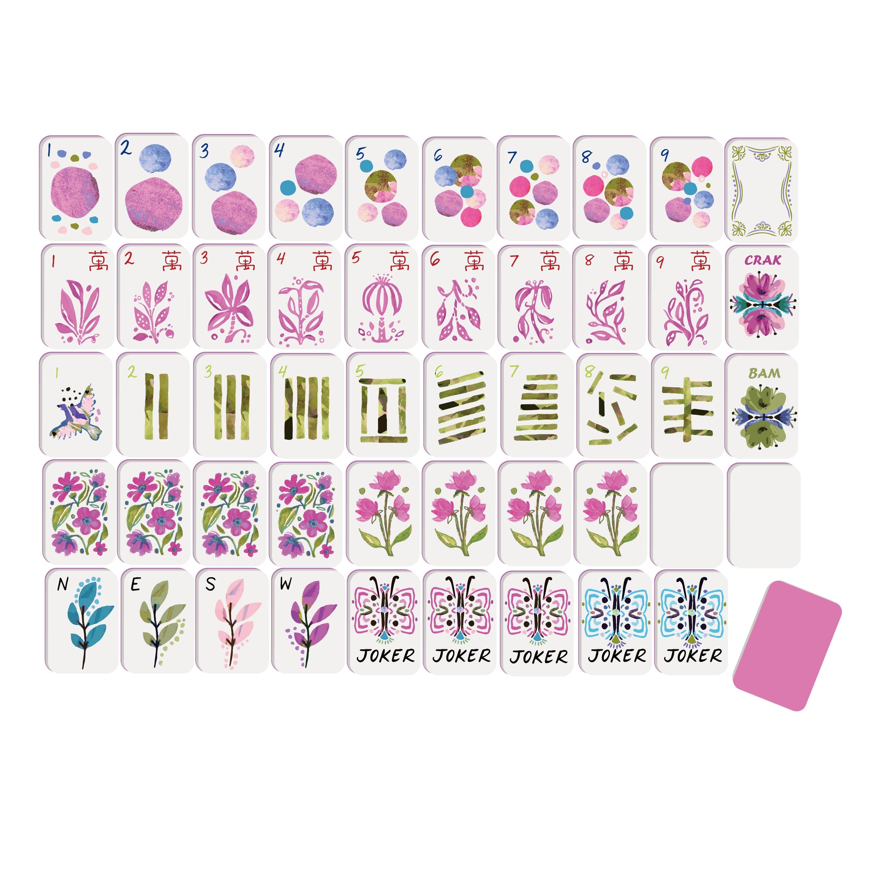 Amina Mahjong Tiles (Preorder)