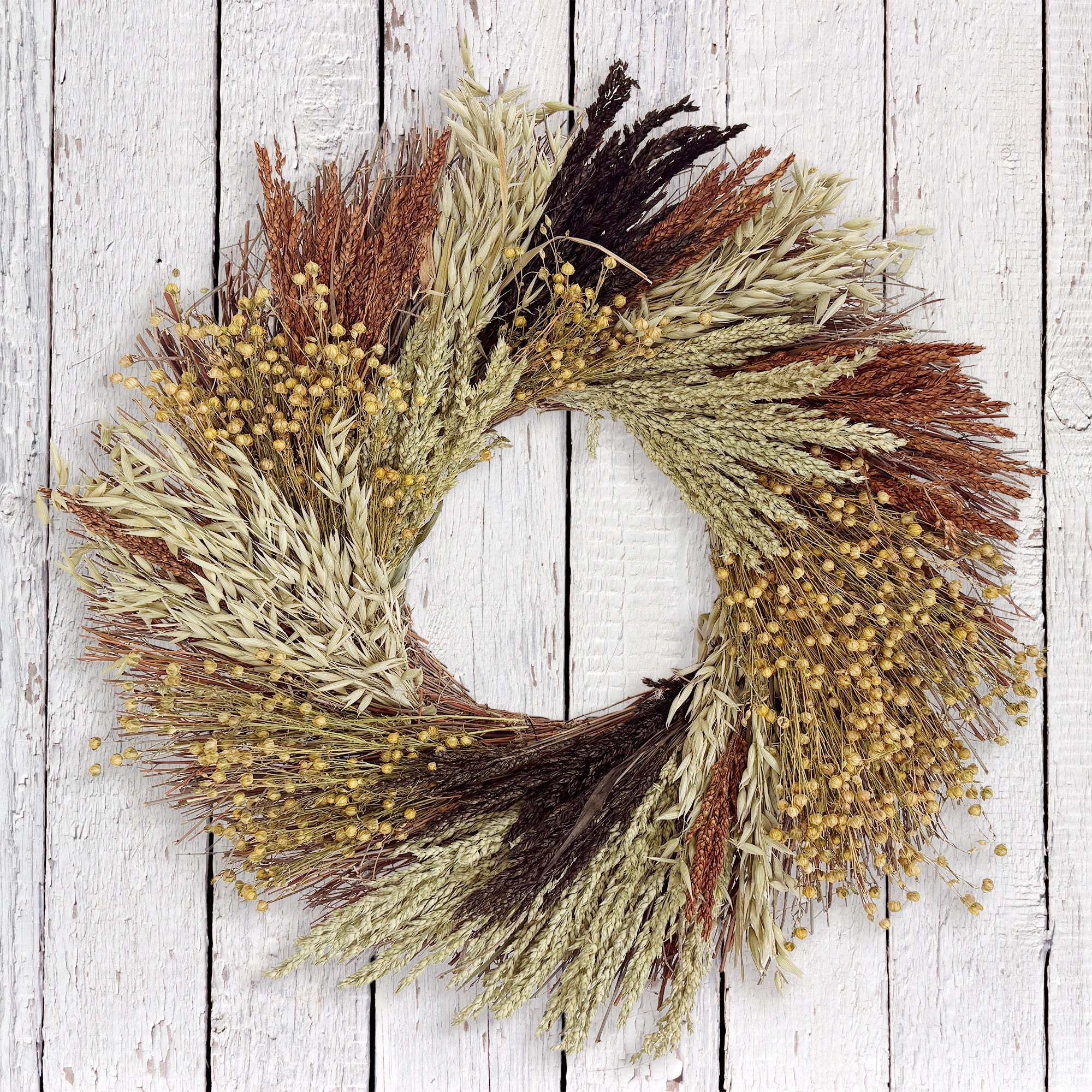 Autumn Grains Wreath