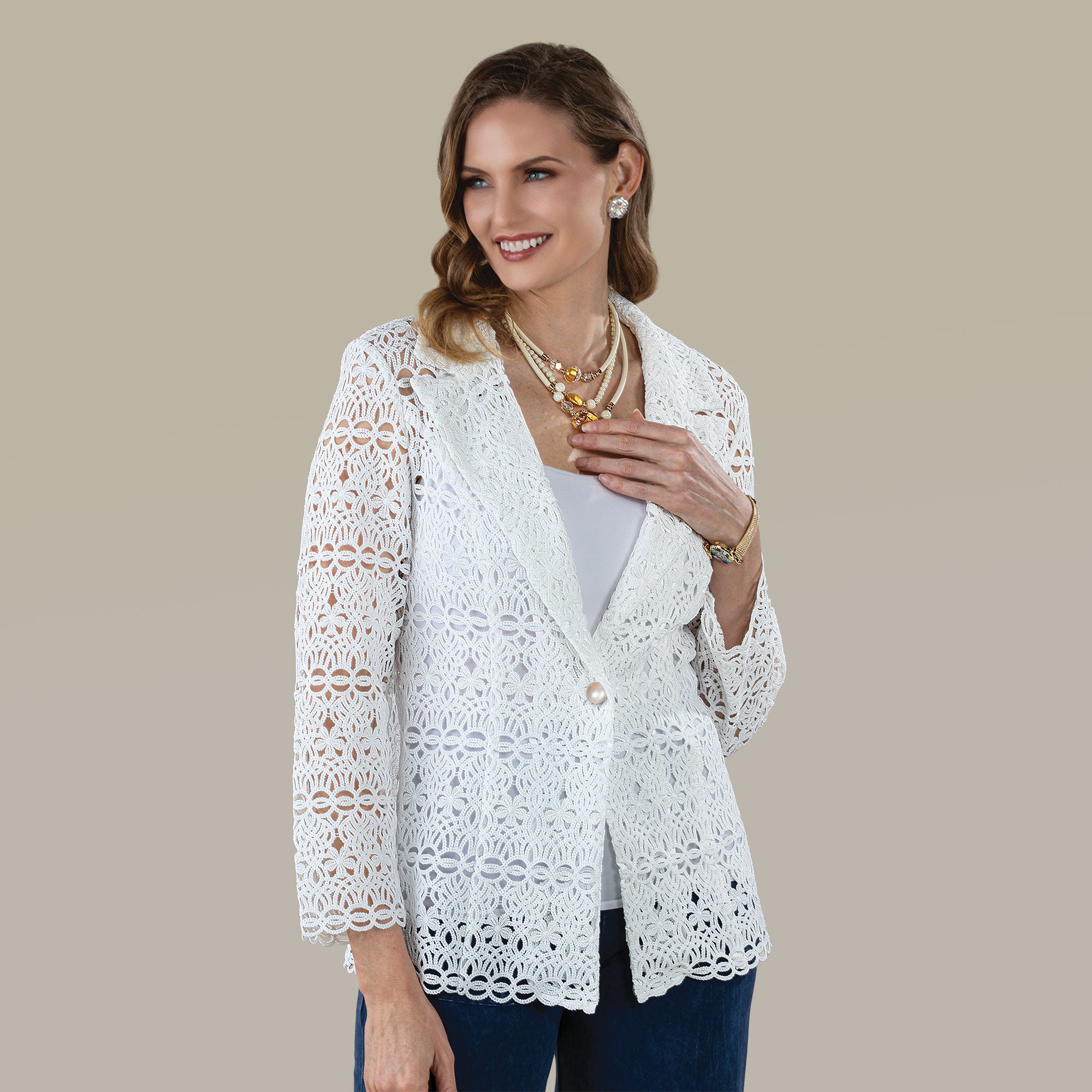 Pop Bellezza Button Jacket