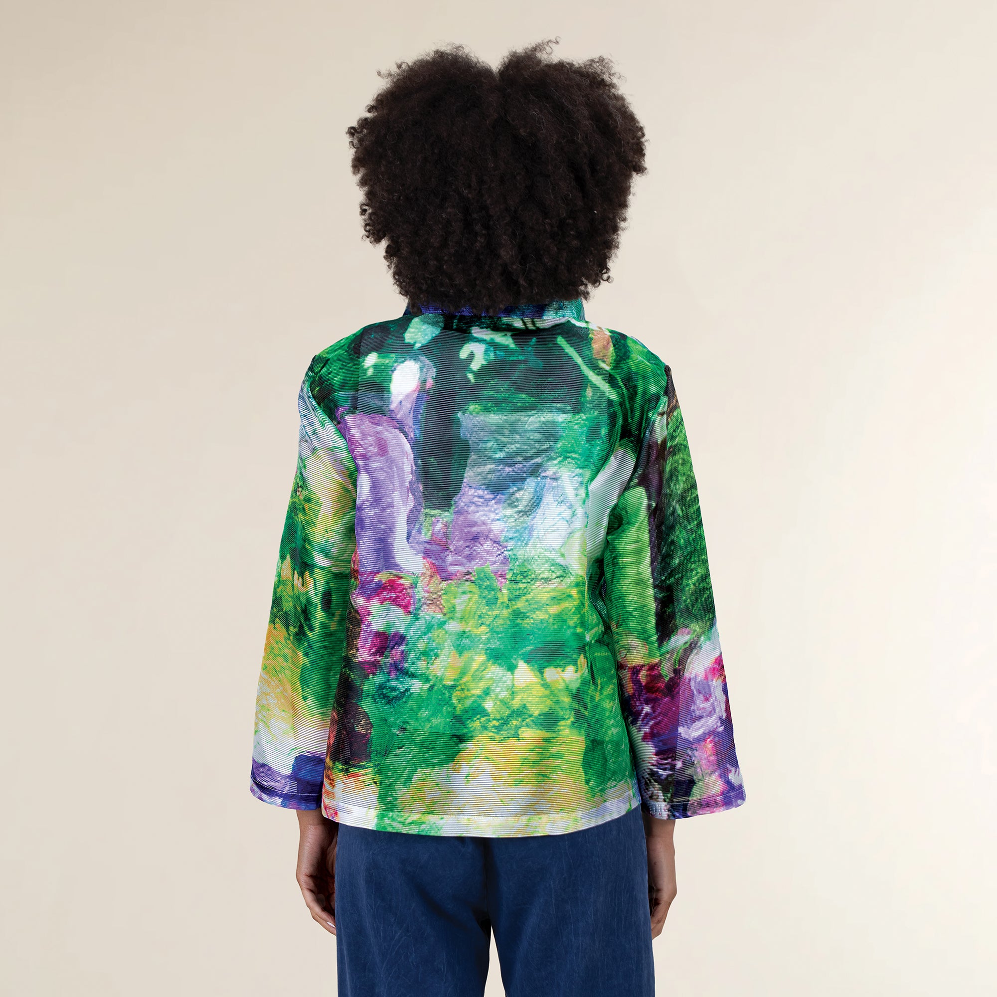 Rainbow Burnout Jacket