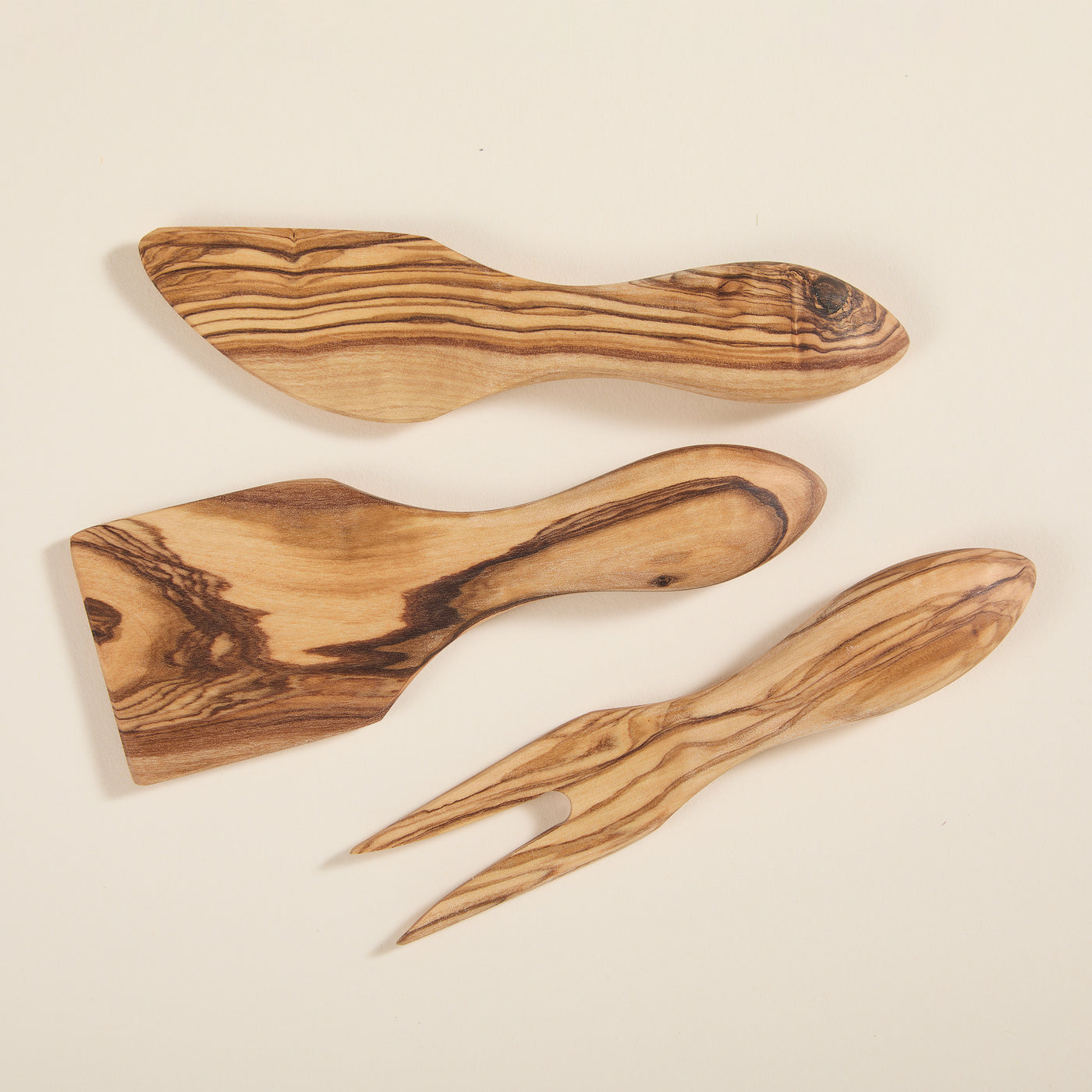 Olivewood Serving Set of 3