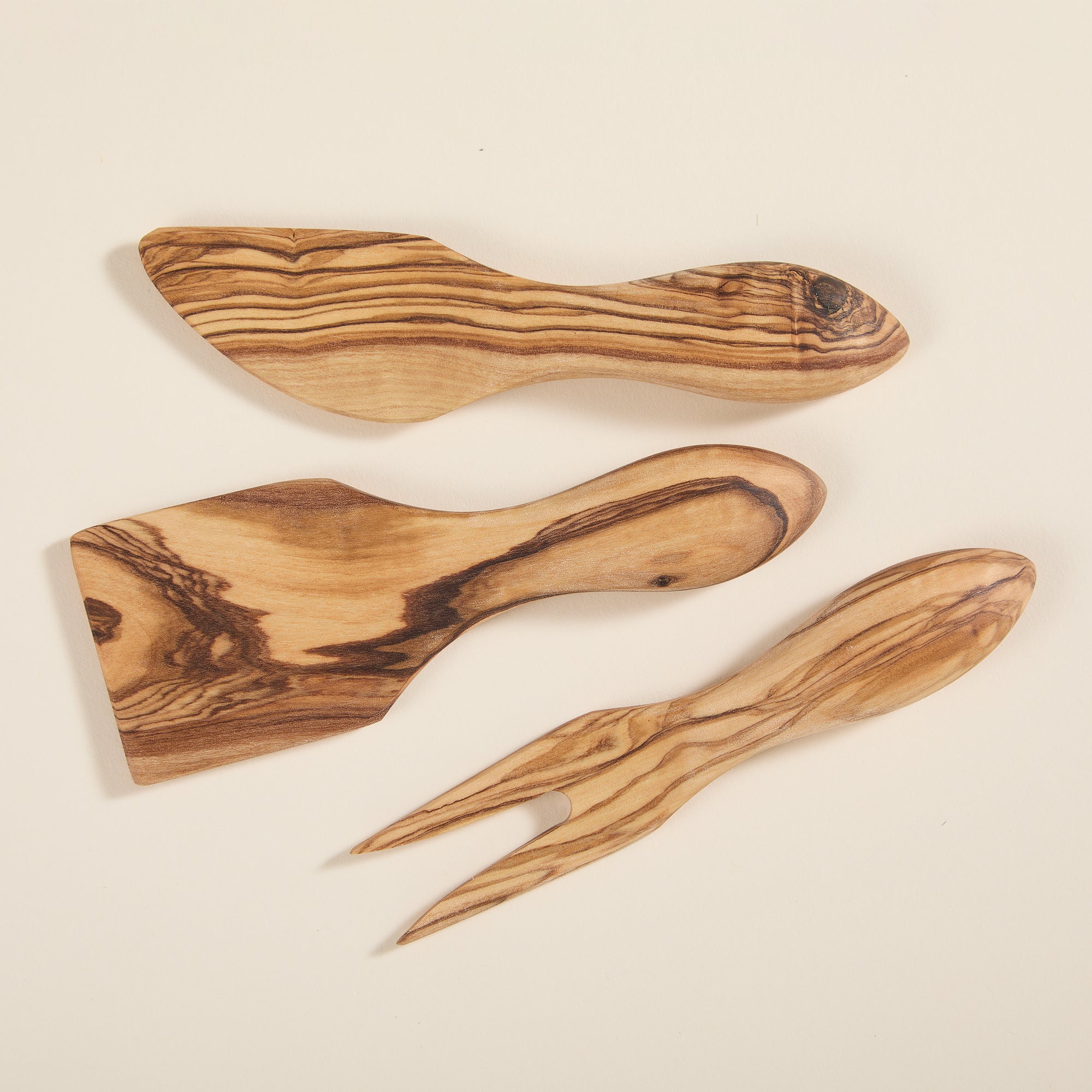 Olivewood Serving Set of 3
