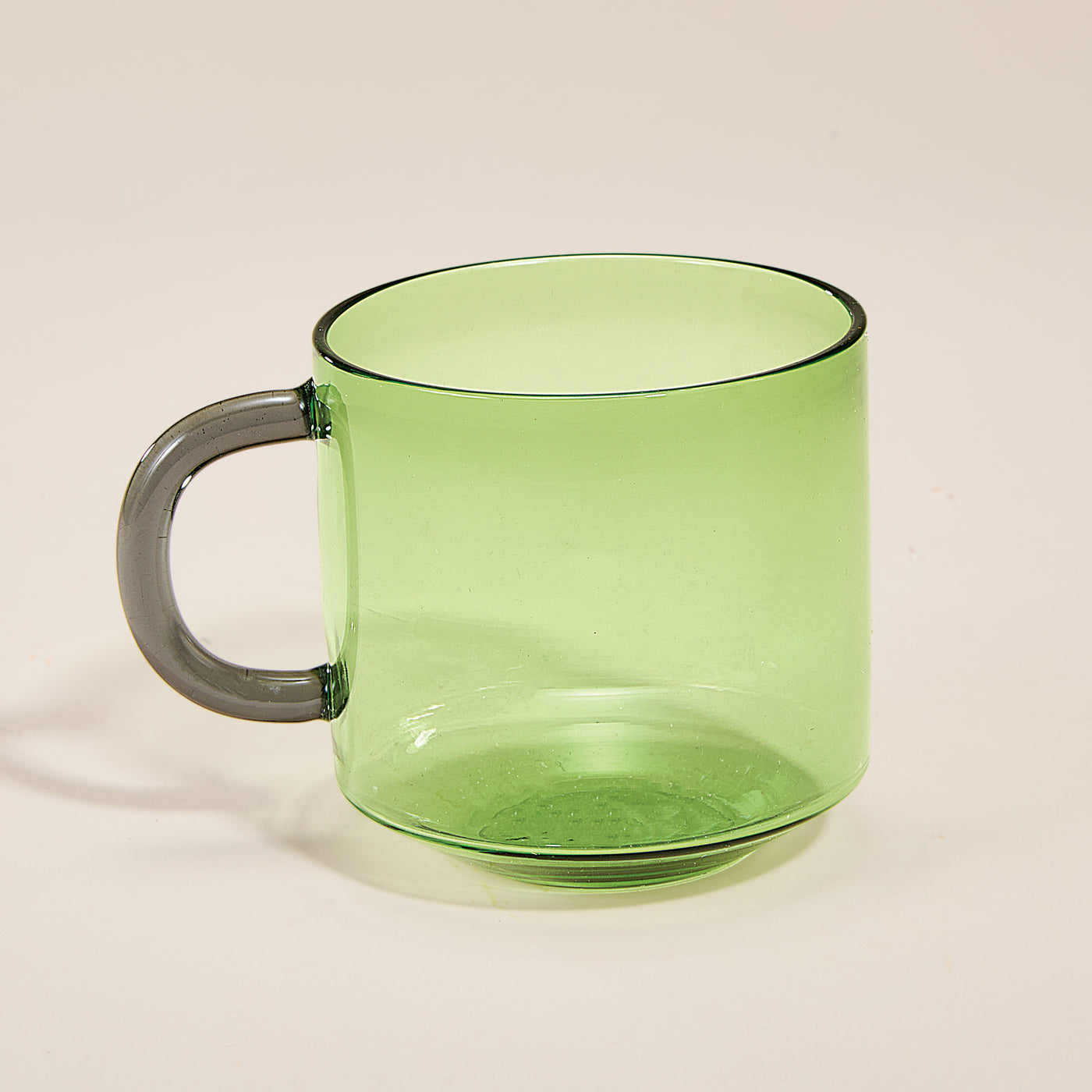 Jewel-Toned Peridot Glass Mug