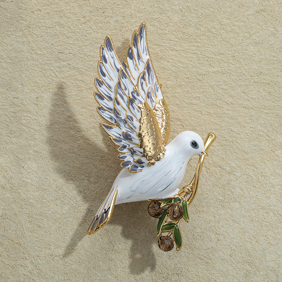 Peace Dove Brooch