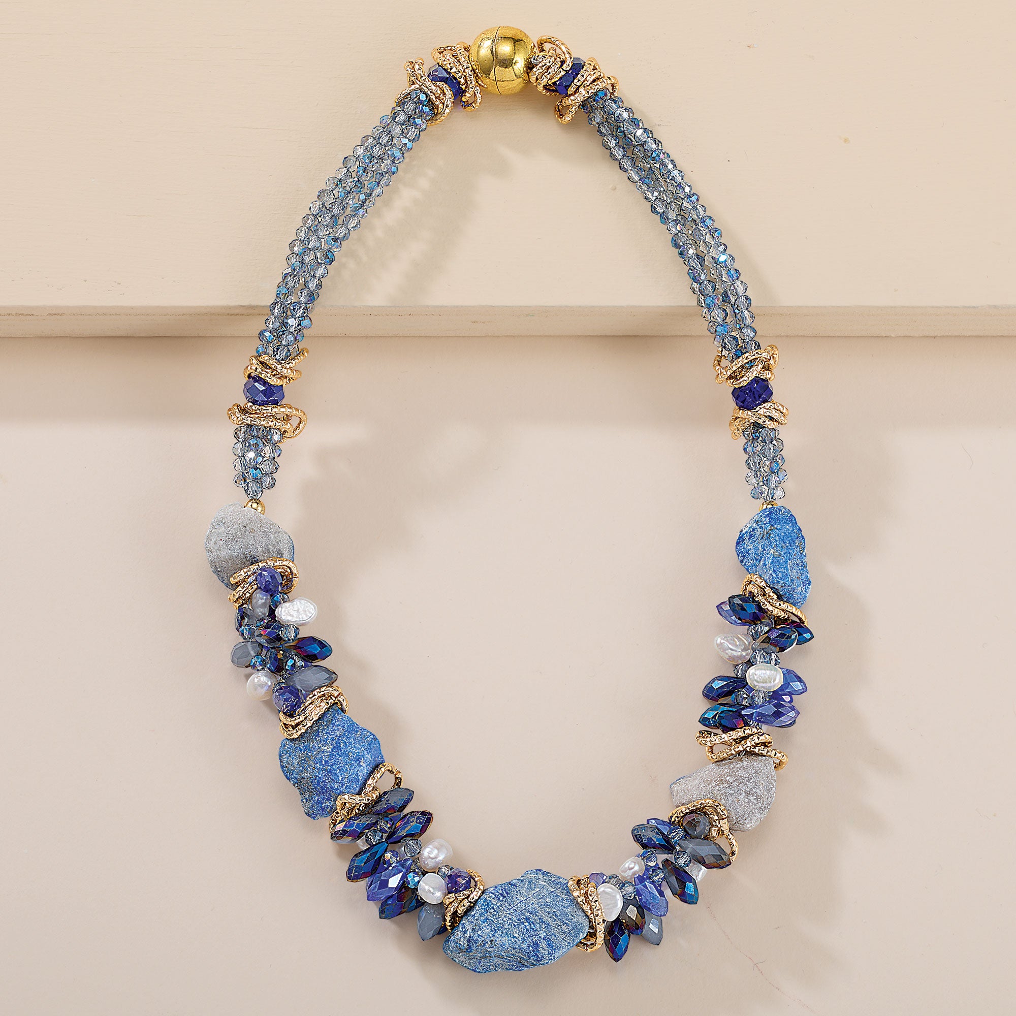 Peek-A-Blue Necklace (Preorder)