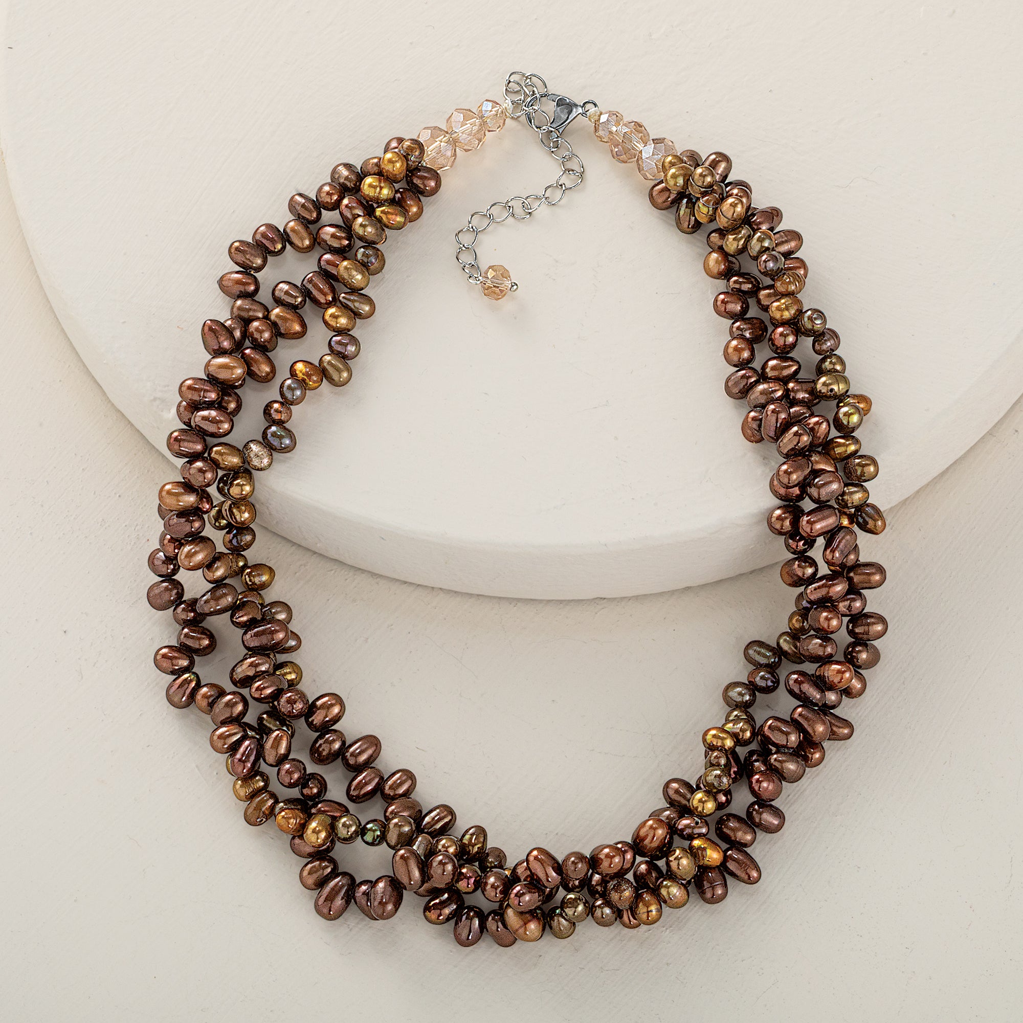 Firecracker Pearl Statement Necklace