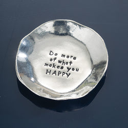 You Make My Heart Smile Pewter Trinket Dish | Uno Alla Volta