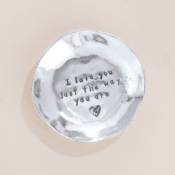 You Make My Heart Smile Pewter Trinket Dish | Uno Alla Volta