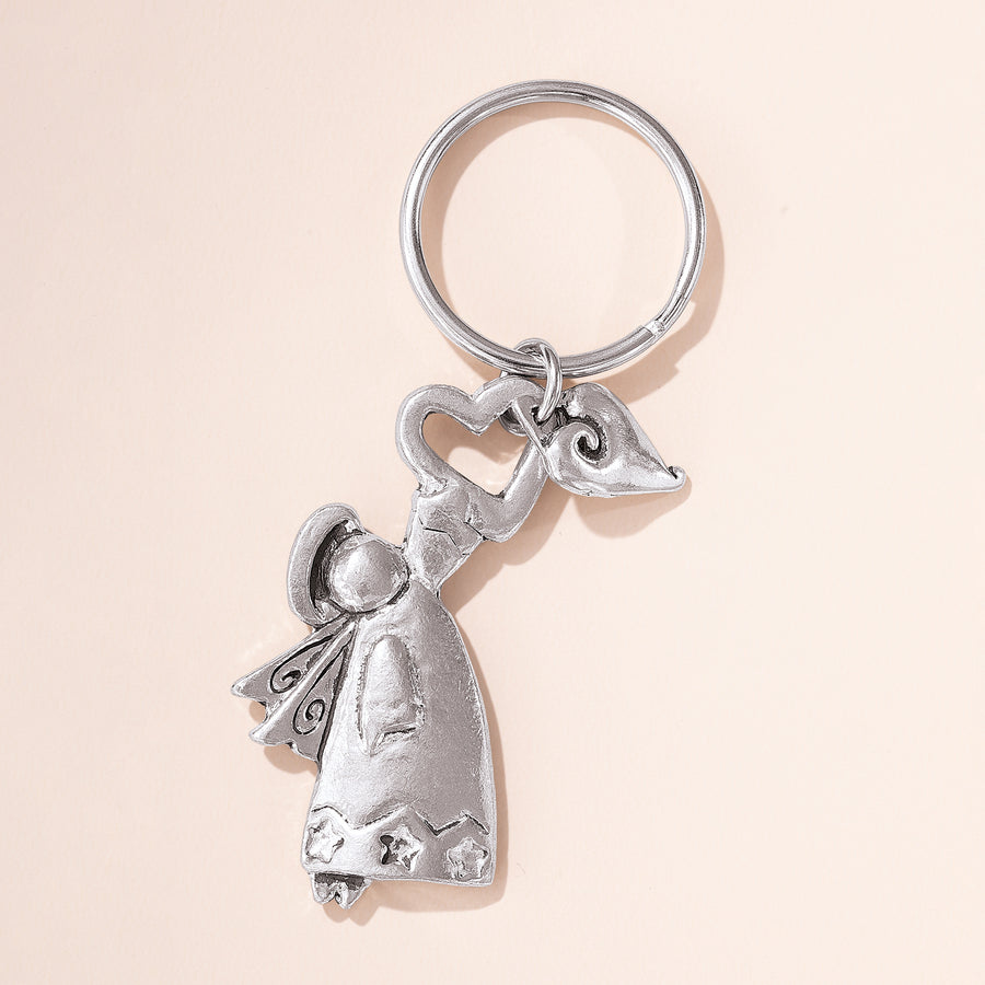 Angel Keychain with Hearts (Preorder)