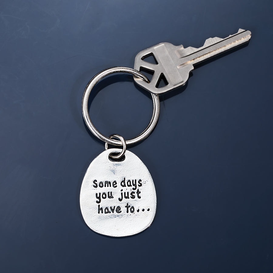 Create Your Own Sunshine Pewter Keychain