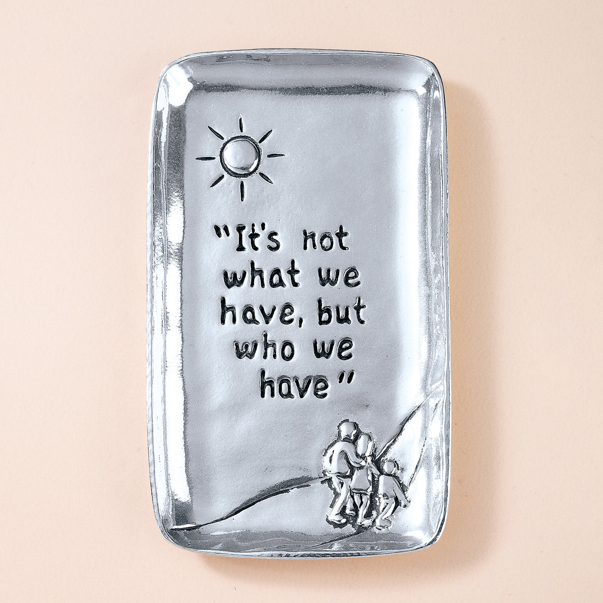 Who We Have Pewter Trinket Dish (Preorder)
