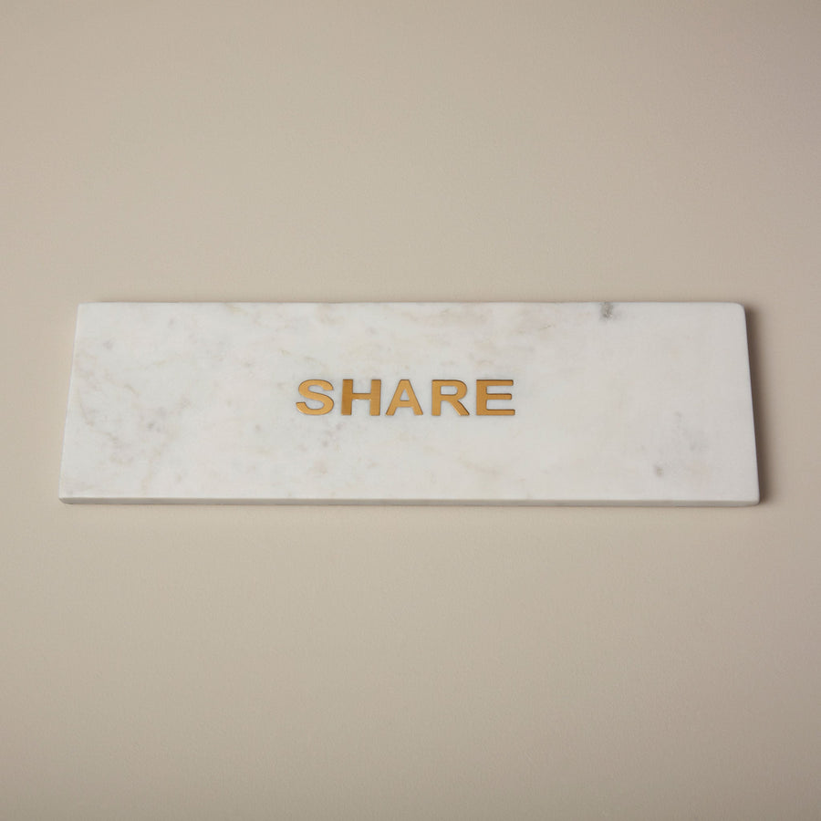 Verona Marble "Share" Board